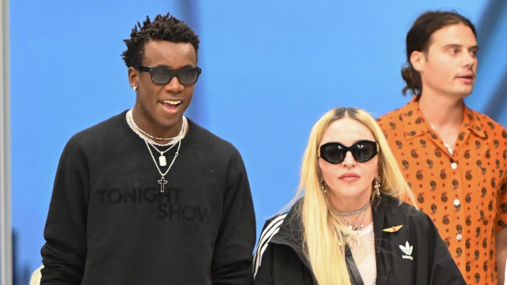 Дэвид Банда и певица Мадонна