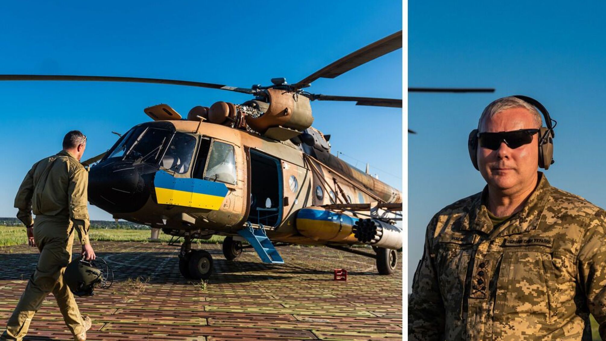 Сергей Наев показал, как проходят учения армейской авиации: кадры работы Ми-8 и Ми-24 (фото)