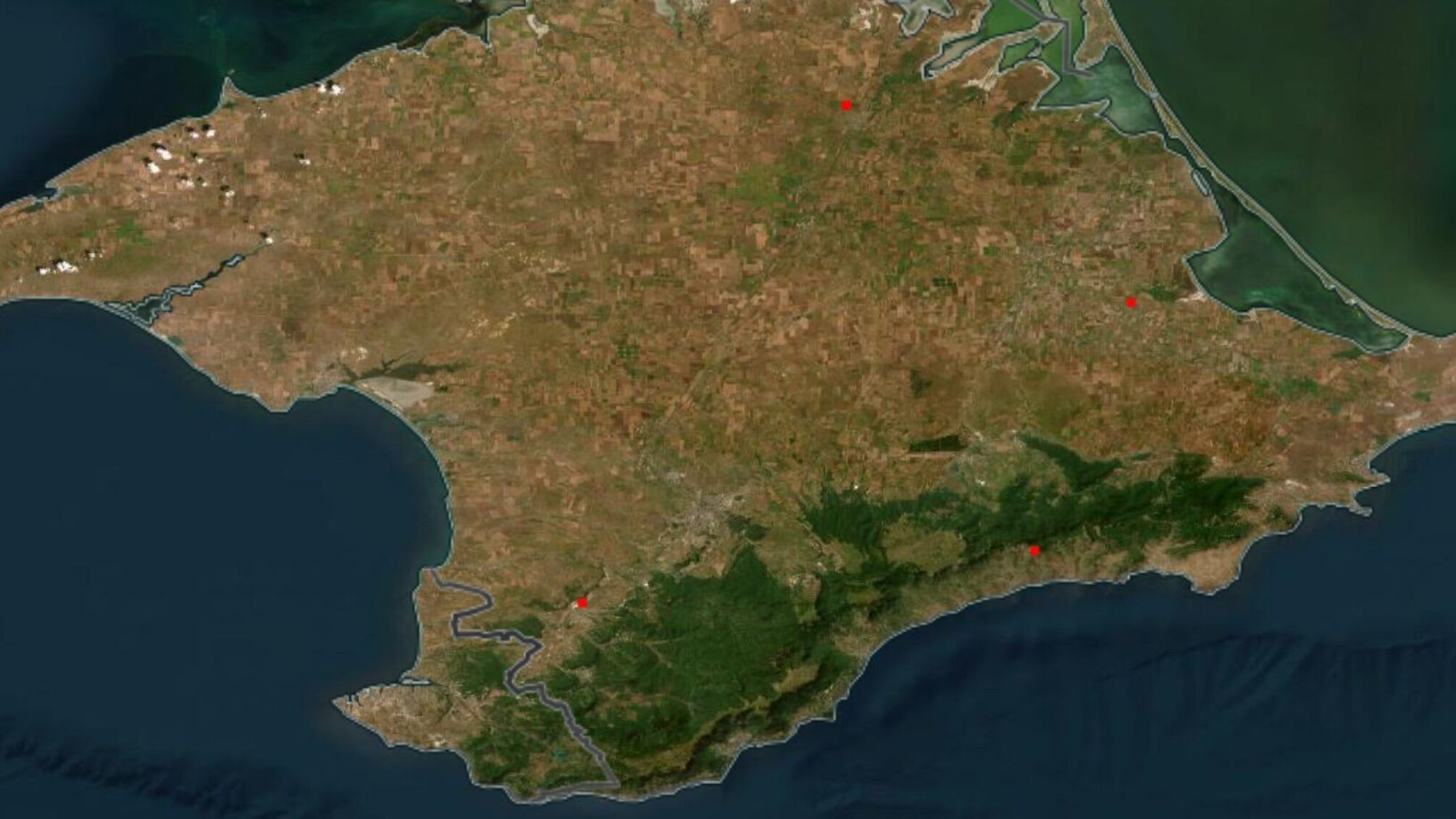 В Крыму ночью было слышно звуки взрывов