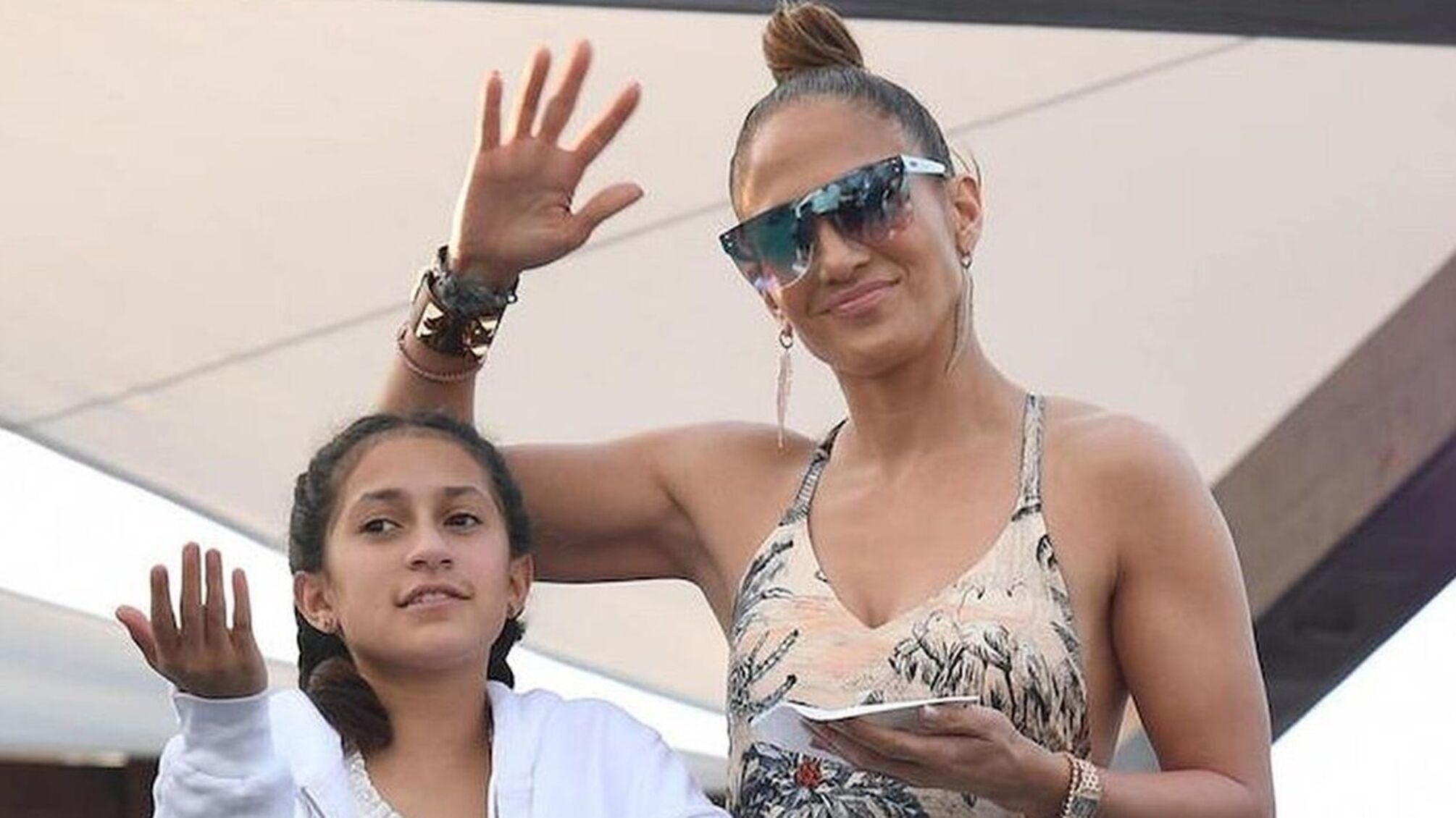 Дженіфер Лопес з донькою