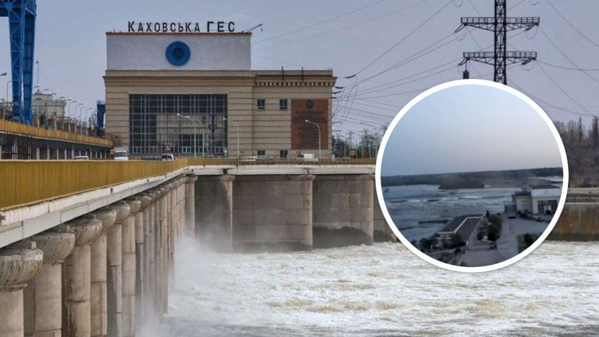 Подрыв Каховской ГЭС: вода подтапливает населенные пункты Херсонщины (видео)