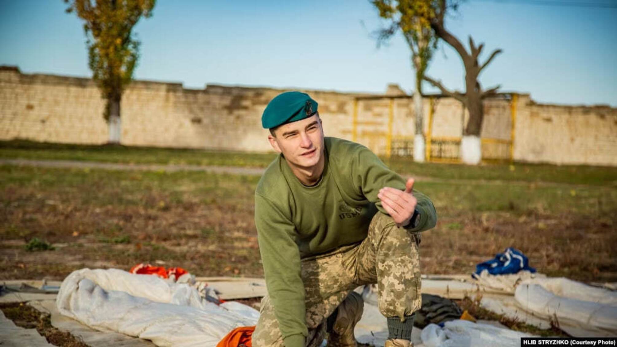 Український військовослужбовець ЗСУ, морський піхотинець і ветеран Гліб Стрижко