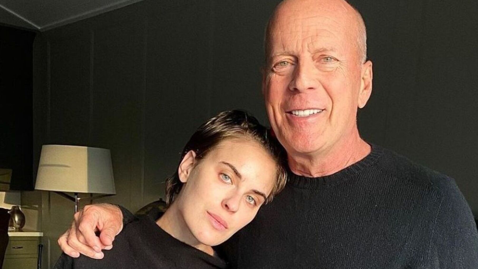 Таллула Вілліс з батьком