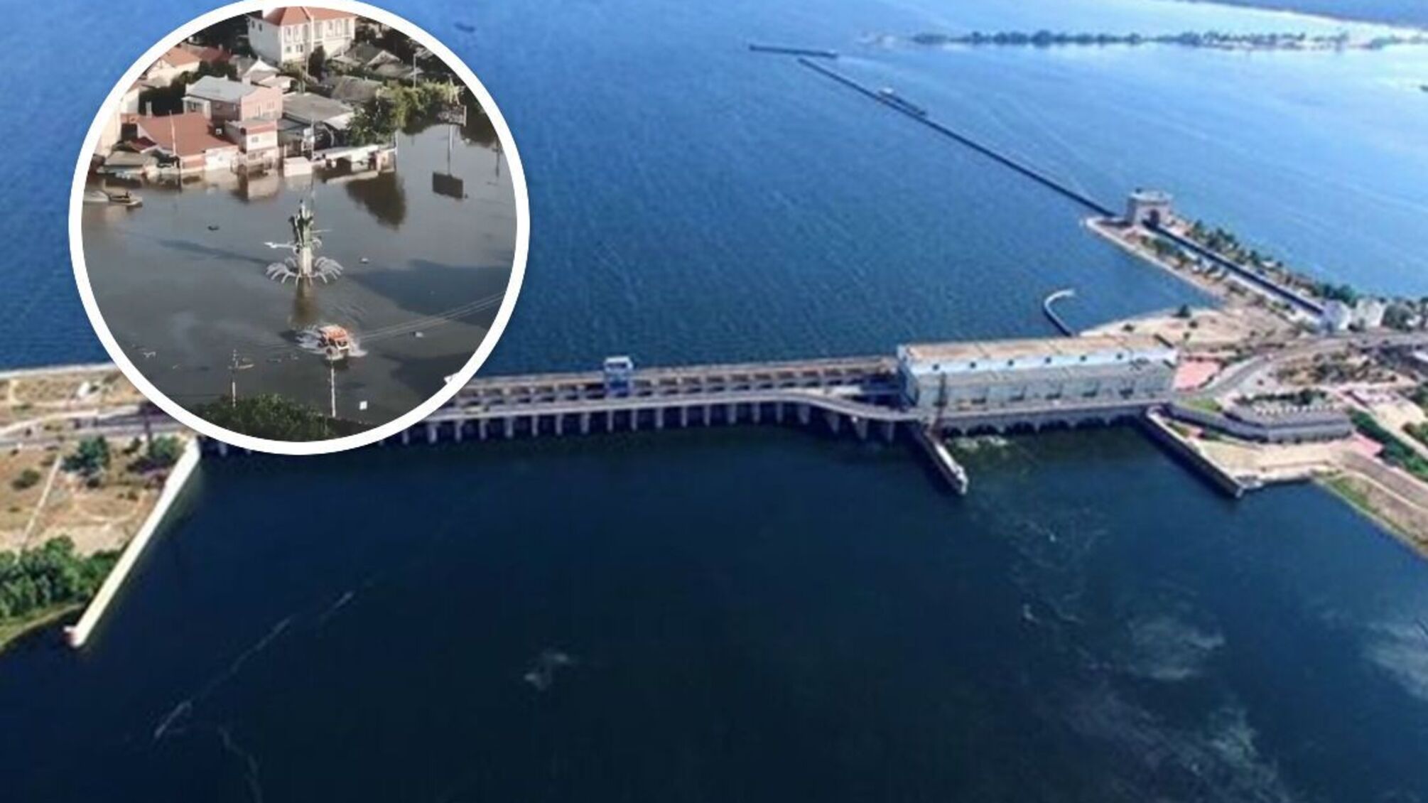 Российский теракт на Каховской ГЭС