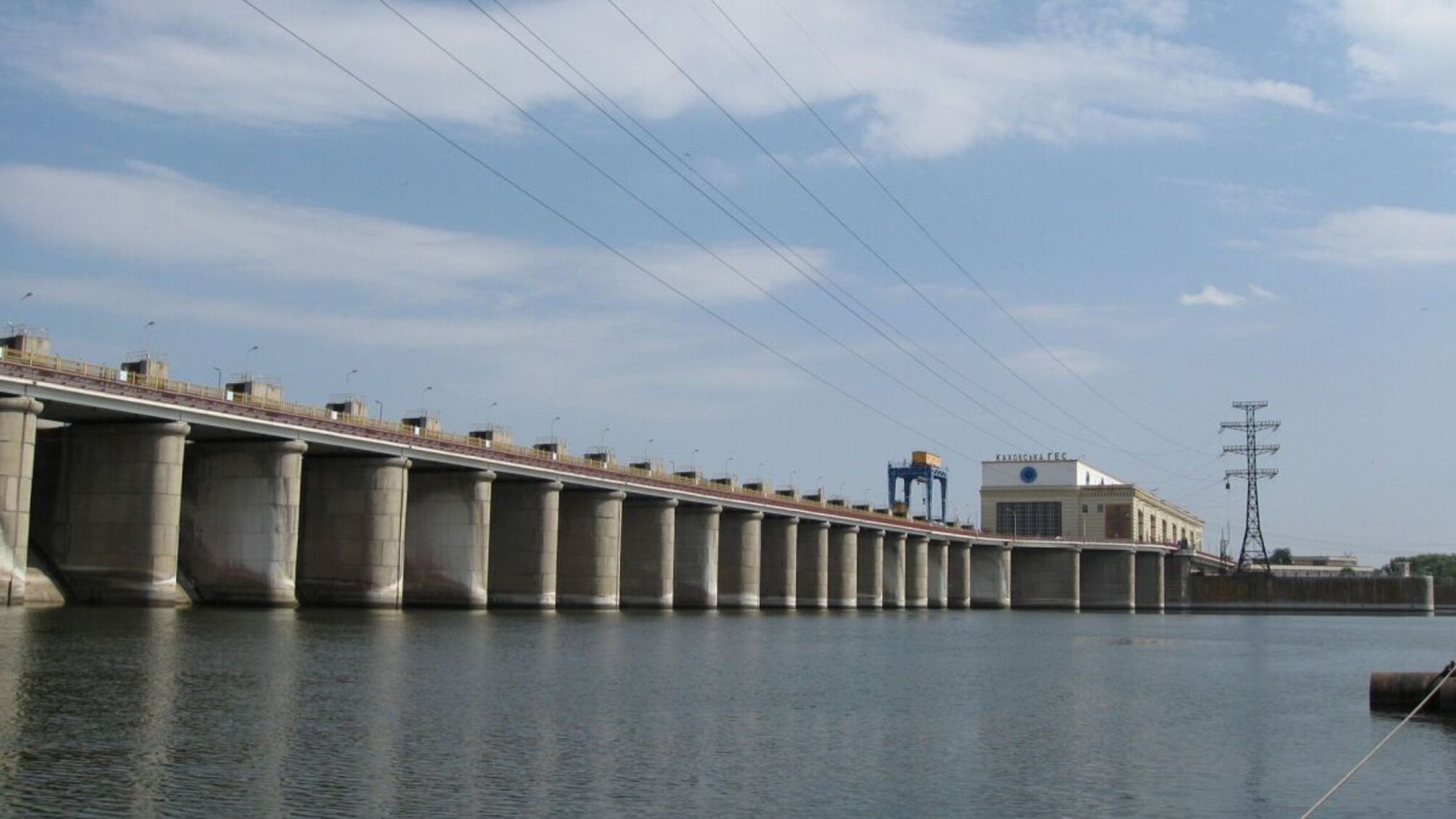 Каховська ГЕС до того, як її підірвали росіяни