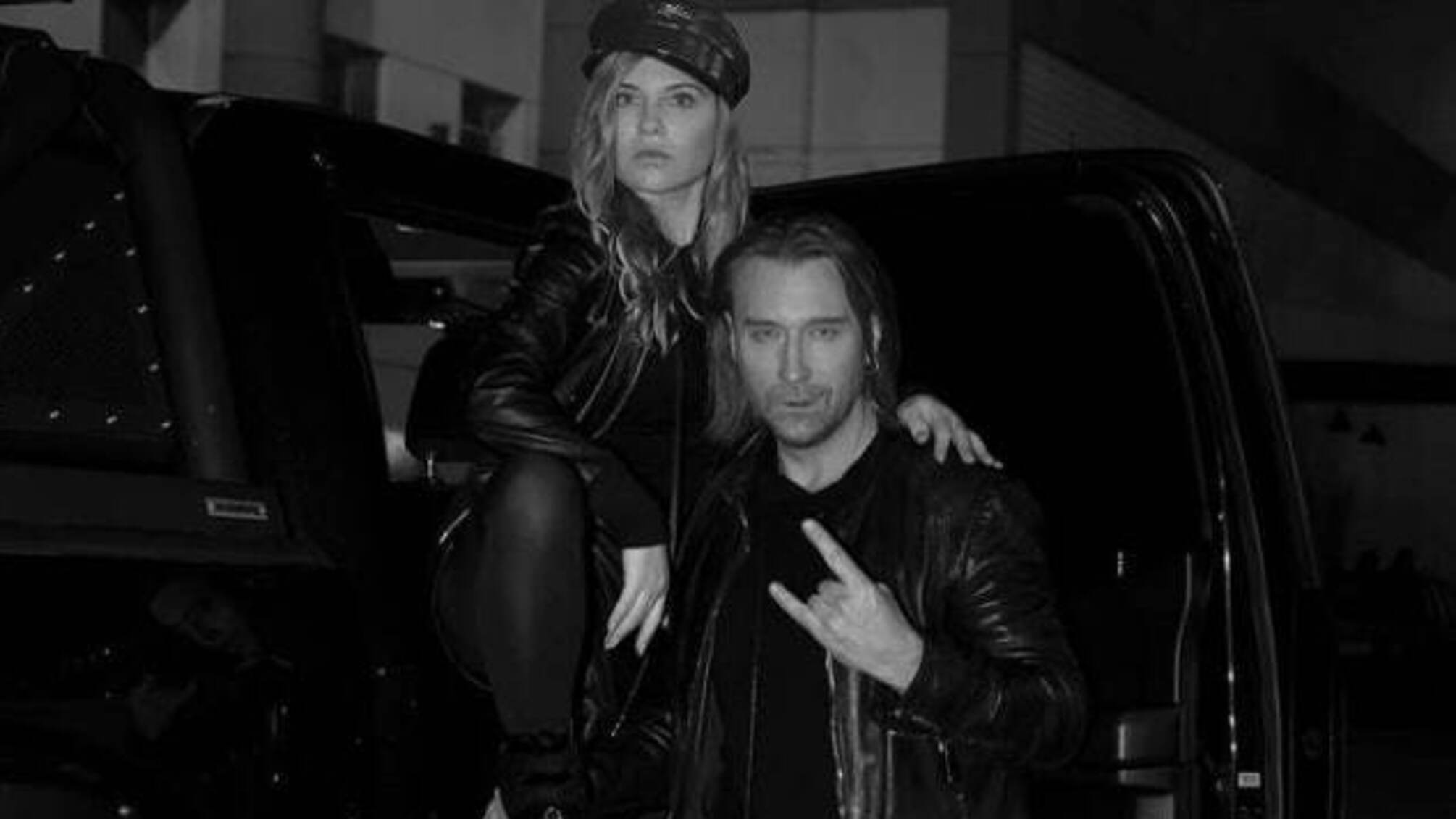 Олег Винник і його дружина