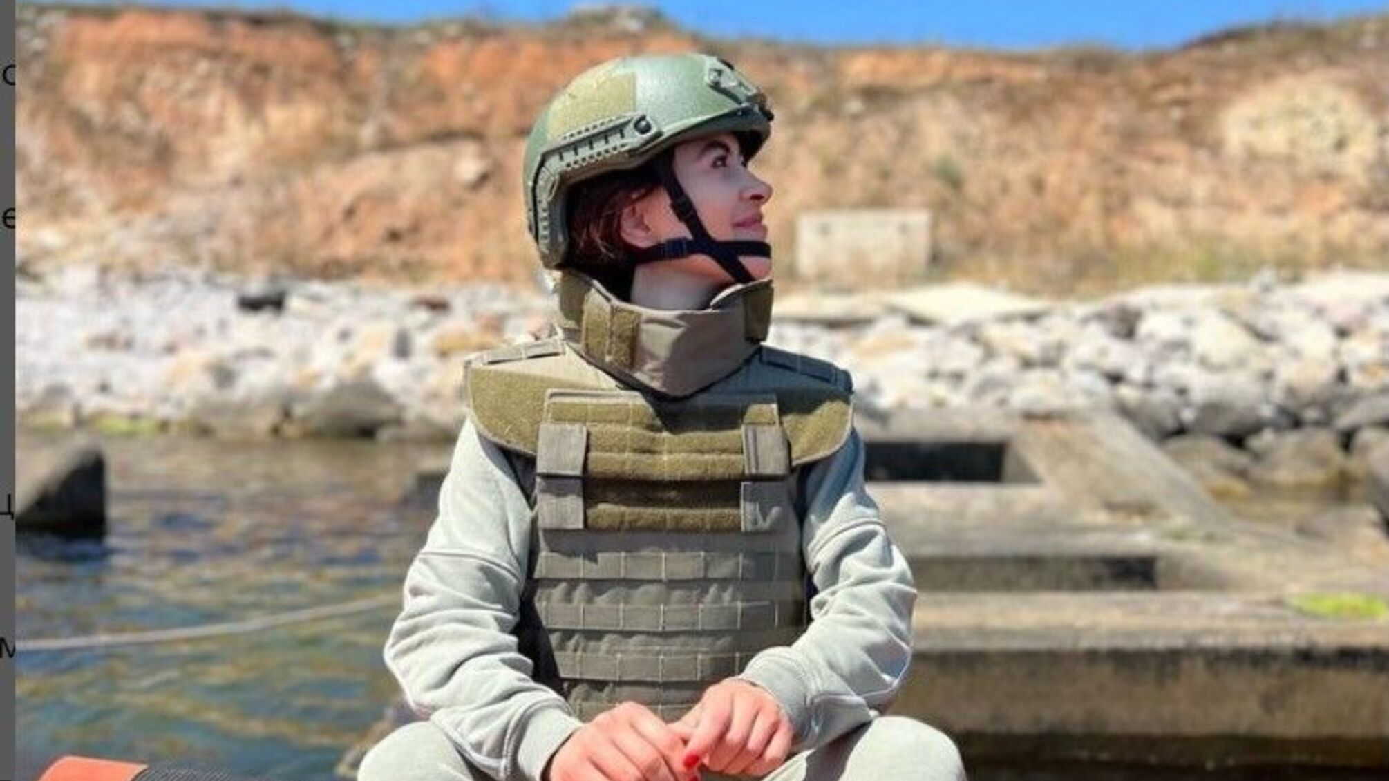 Рамина сняла фильм о деоккупации острова Змеиный