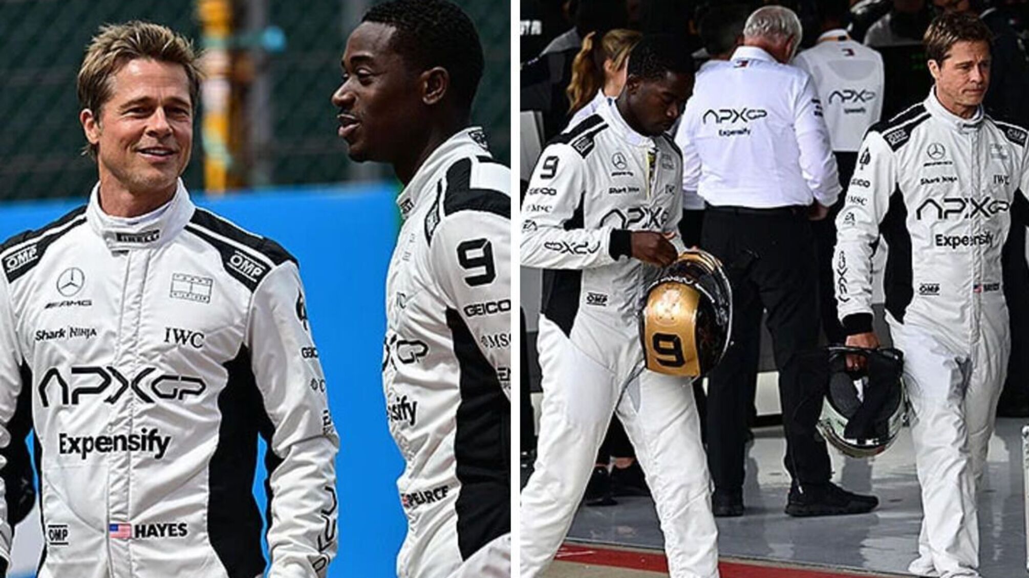 Брэд Питт Формула-1