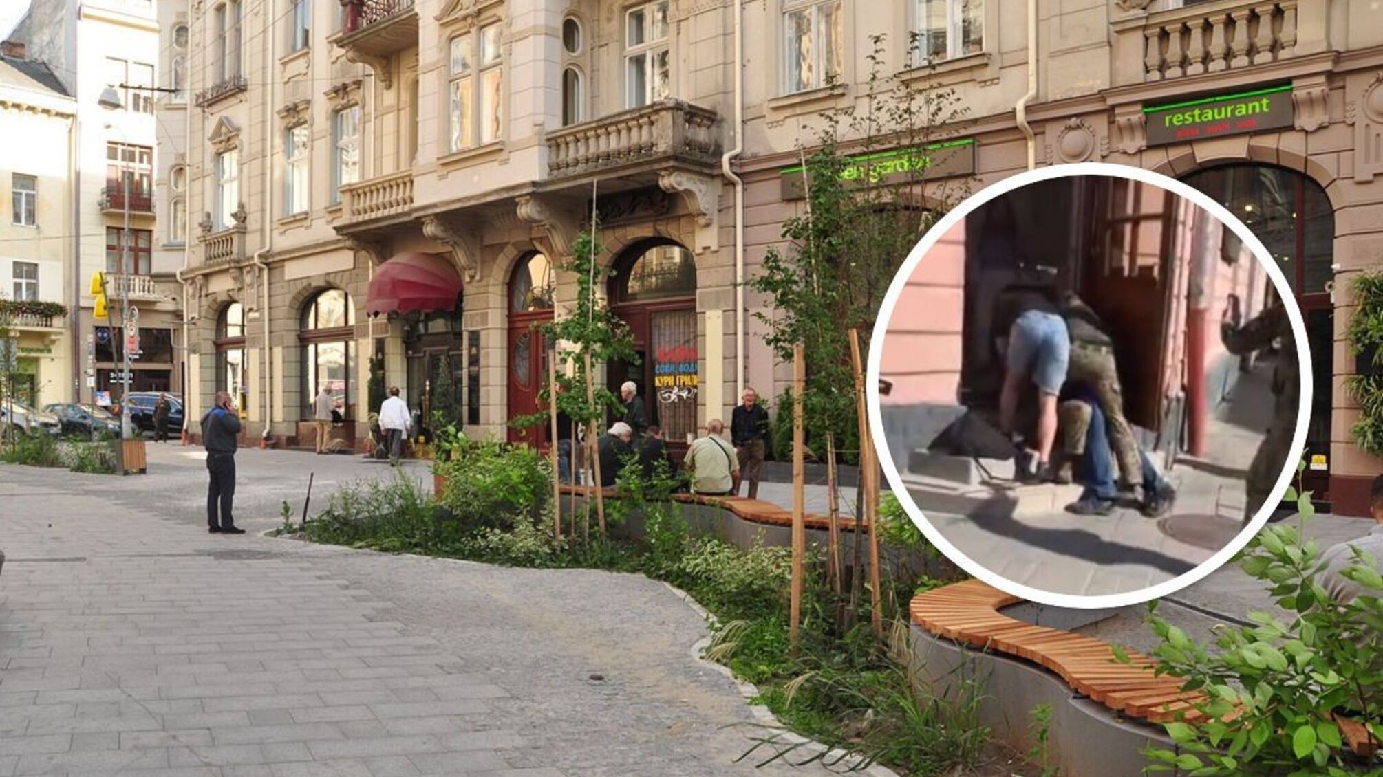 Во Львове работники военкомата подрались с гражданским, — СМИ