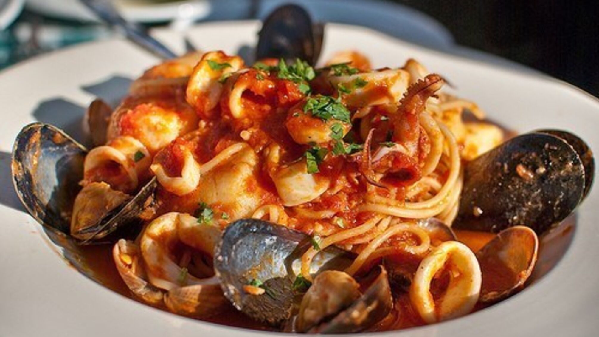 Италия у вас дома: рецепт пасты с морепродуктами