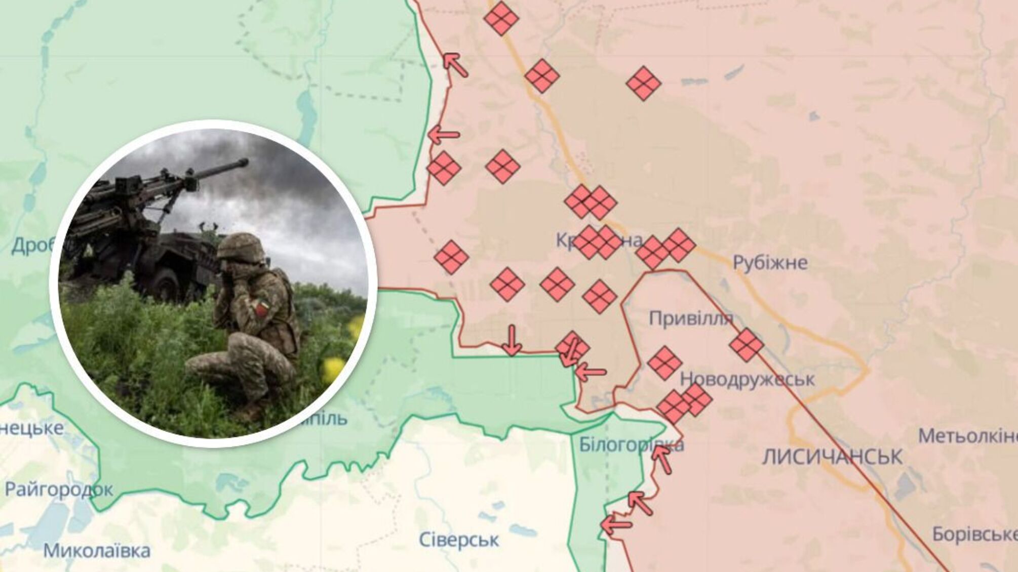 Оккупанты частично продвинулись в Серебрянском лесничестве в Луганской области, – DeepState