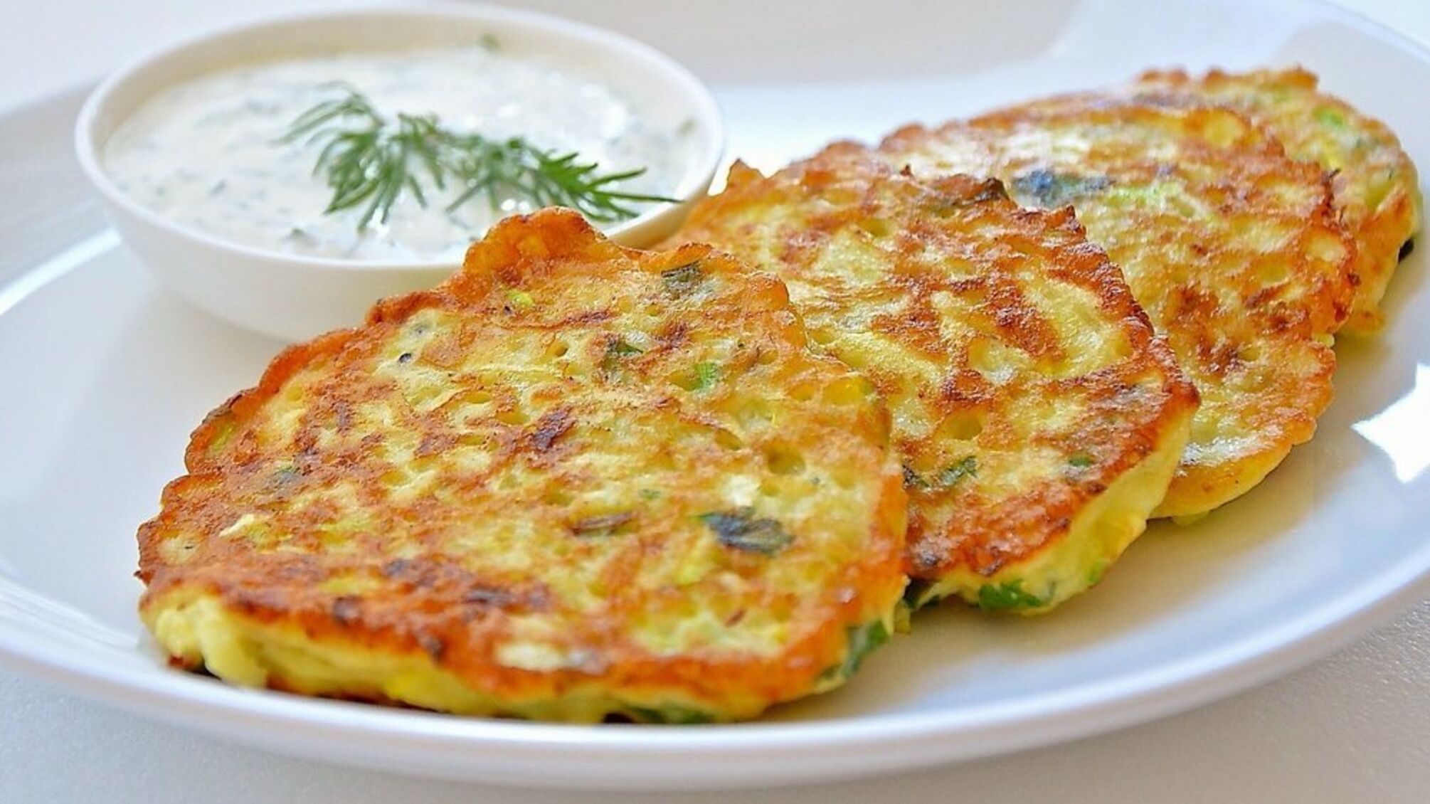 простые оладьи из кабачков