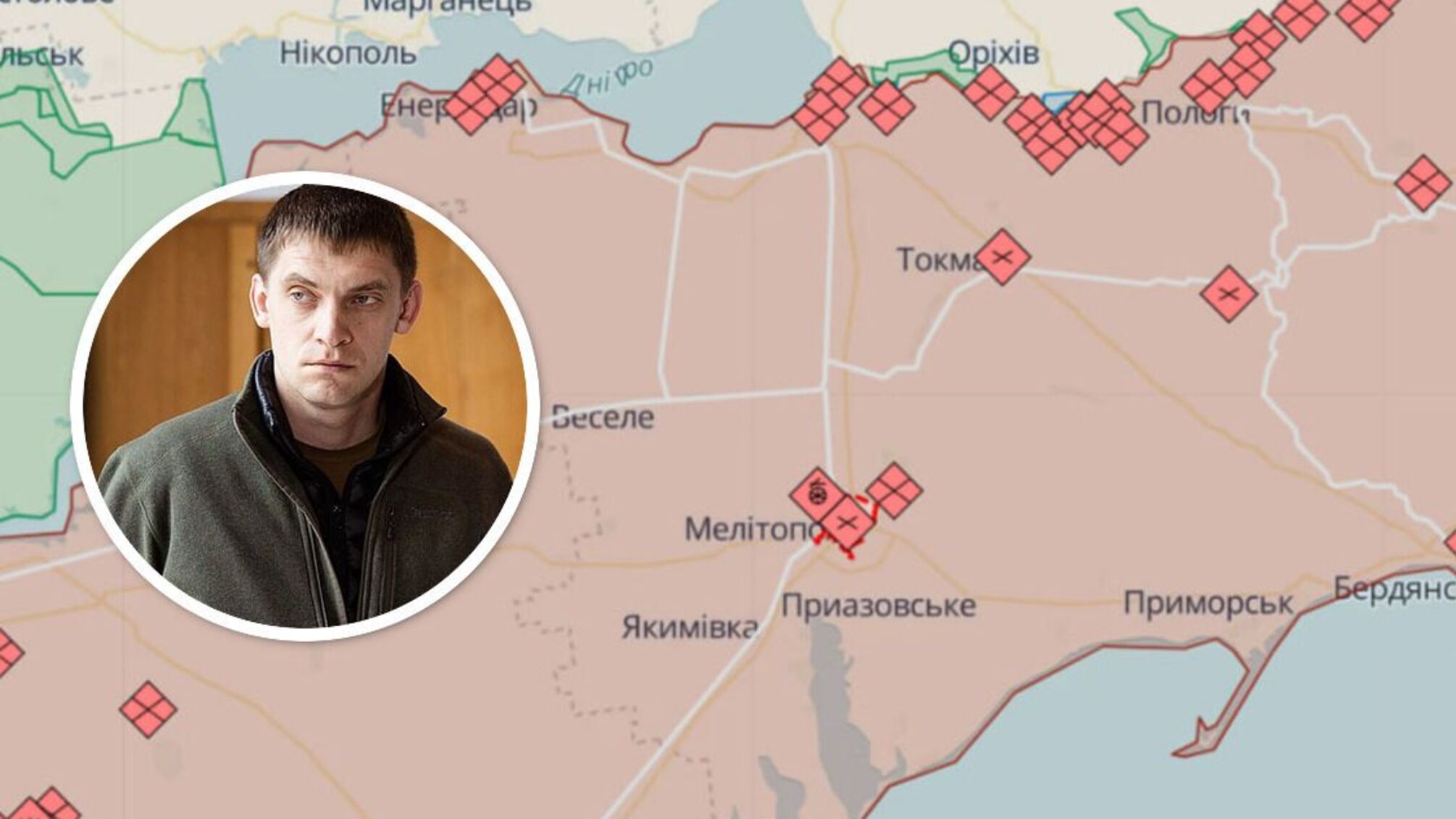 Взрыв в Мелитополе