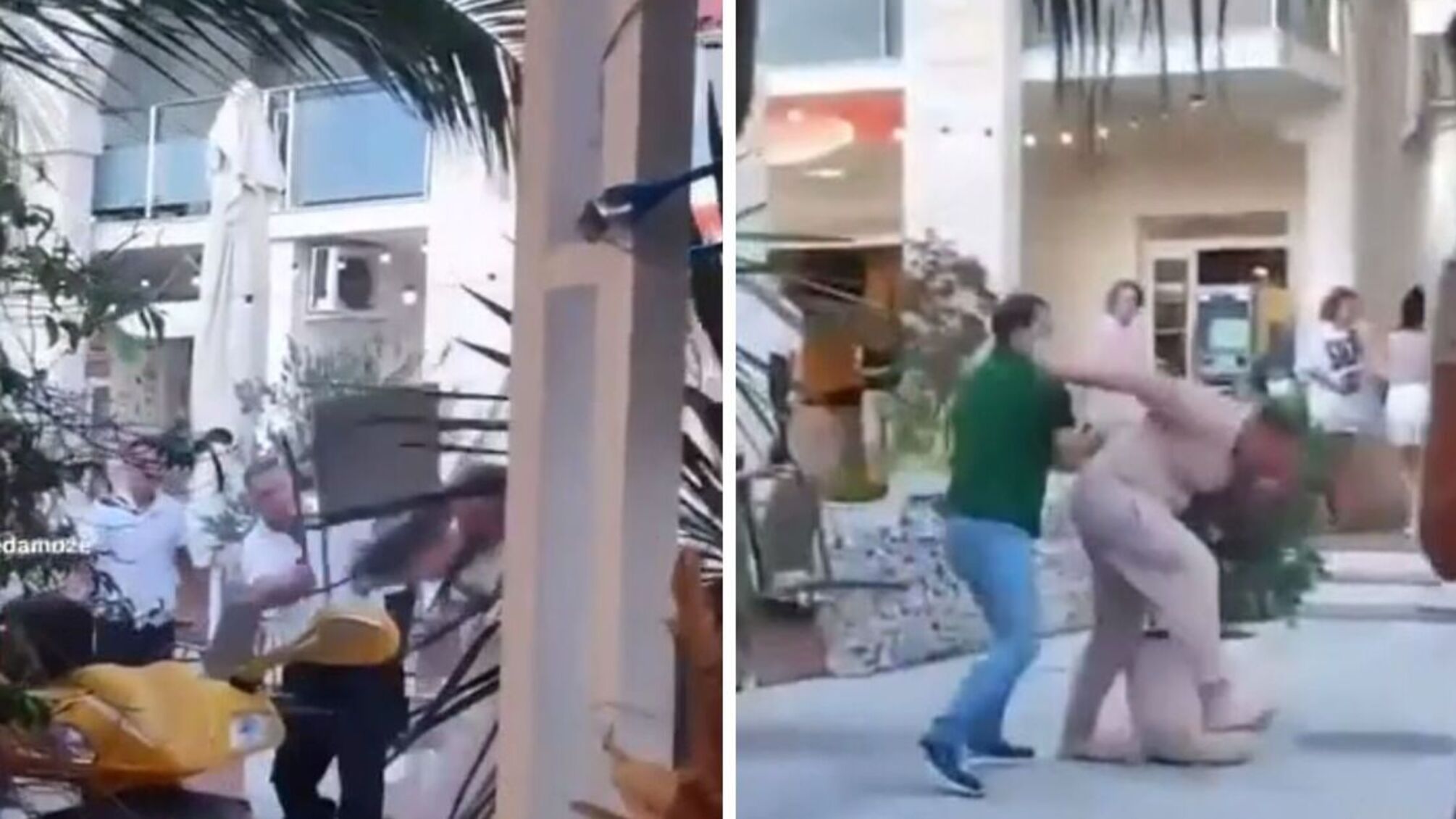 драка россиян в Черногории