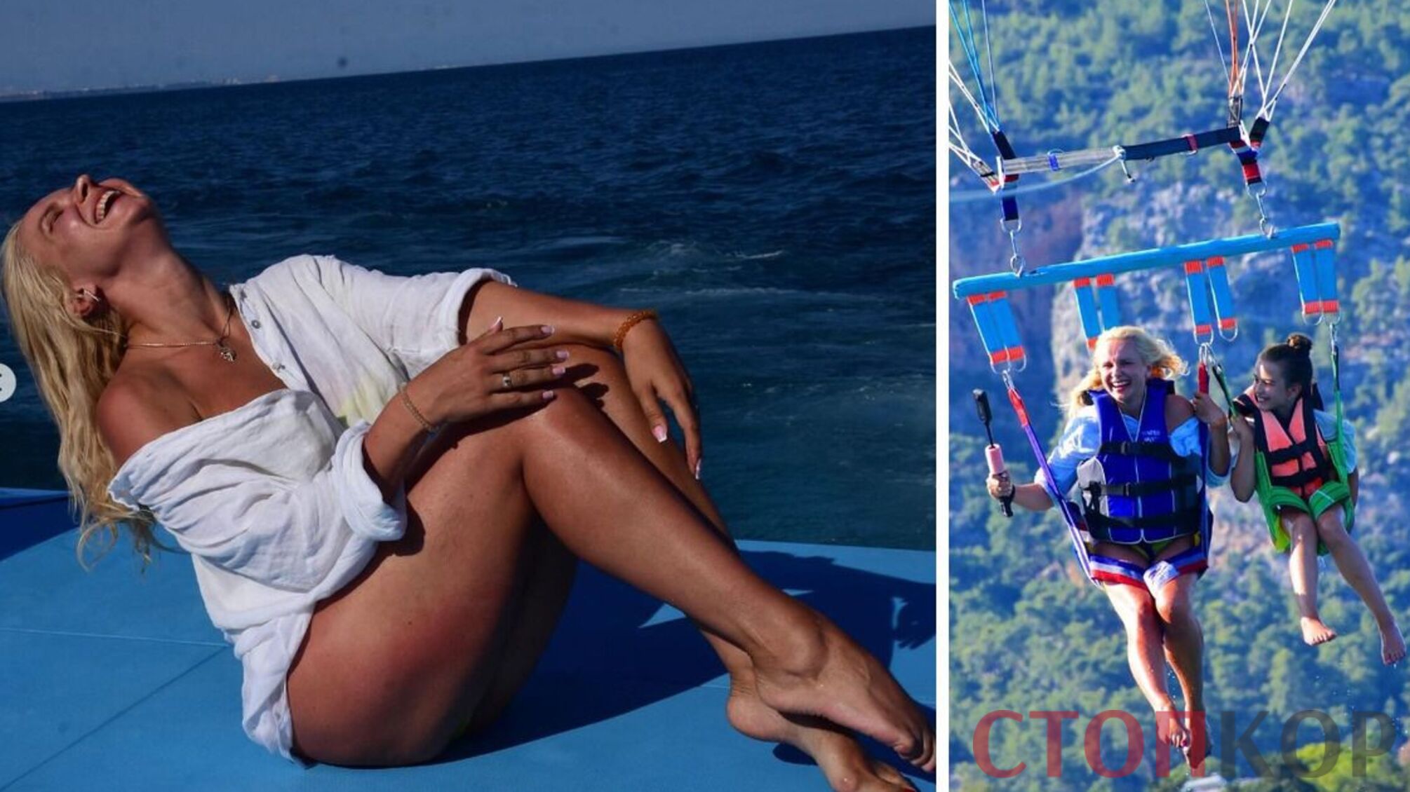 Лилия Ребрик на отдыхе в Турции летом 2023