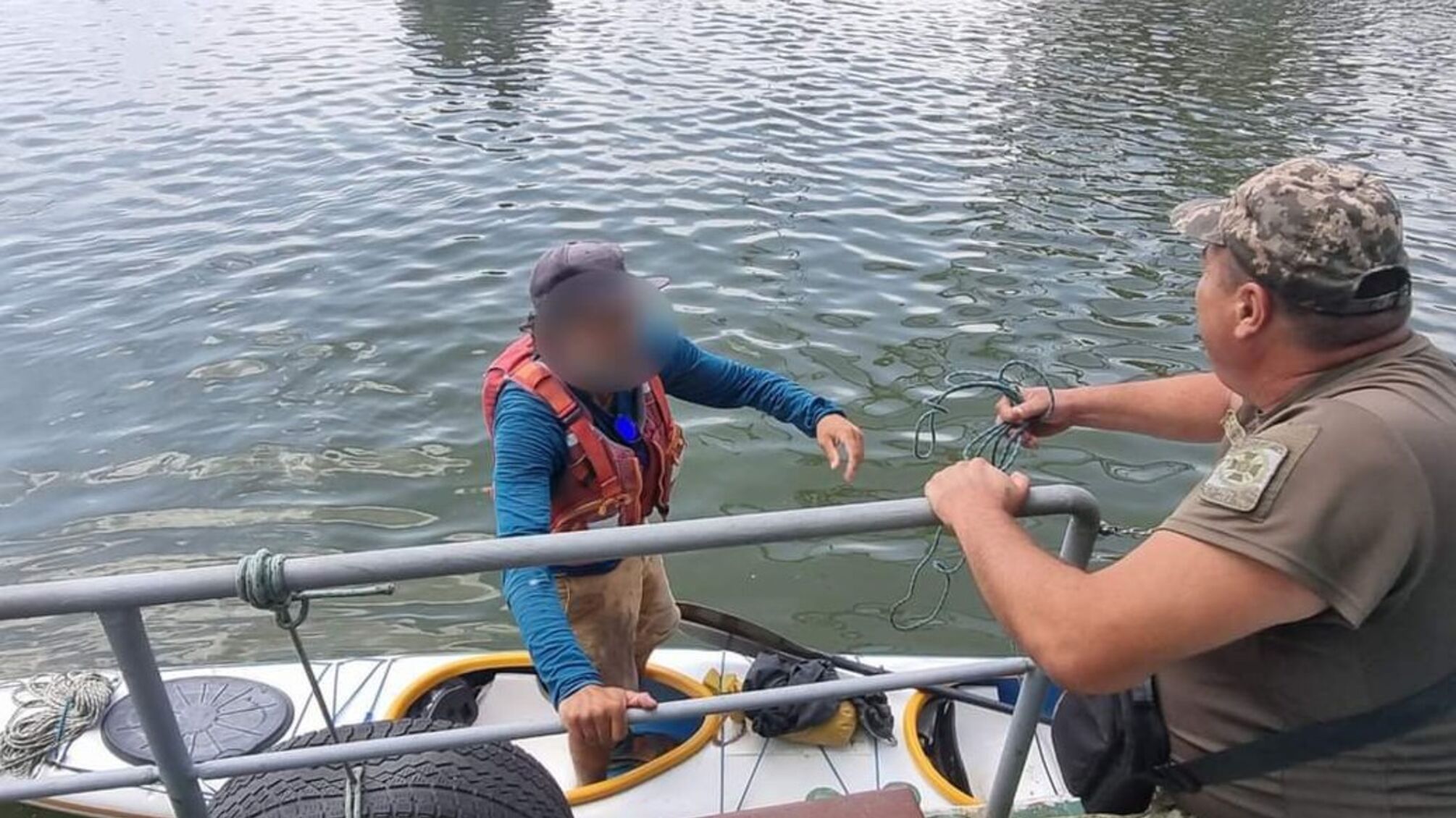 каякер из Франции