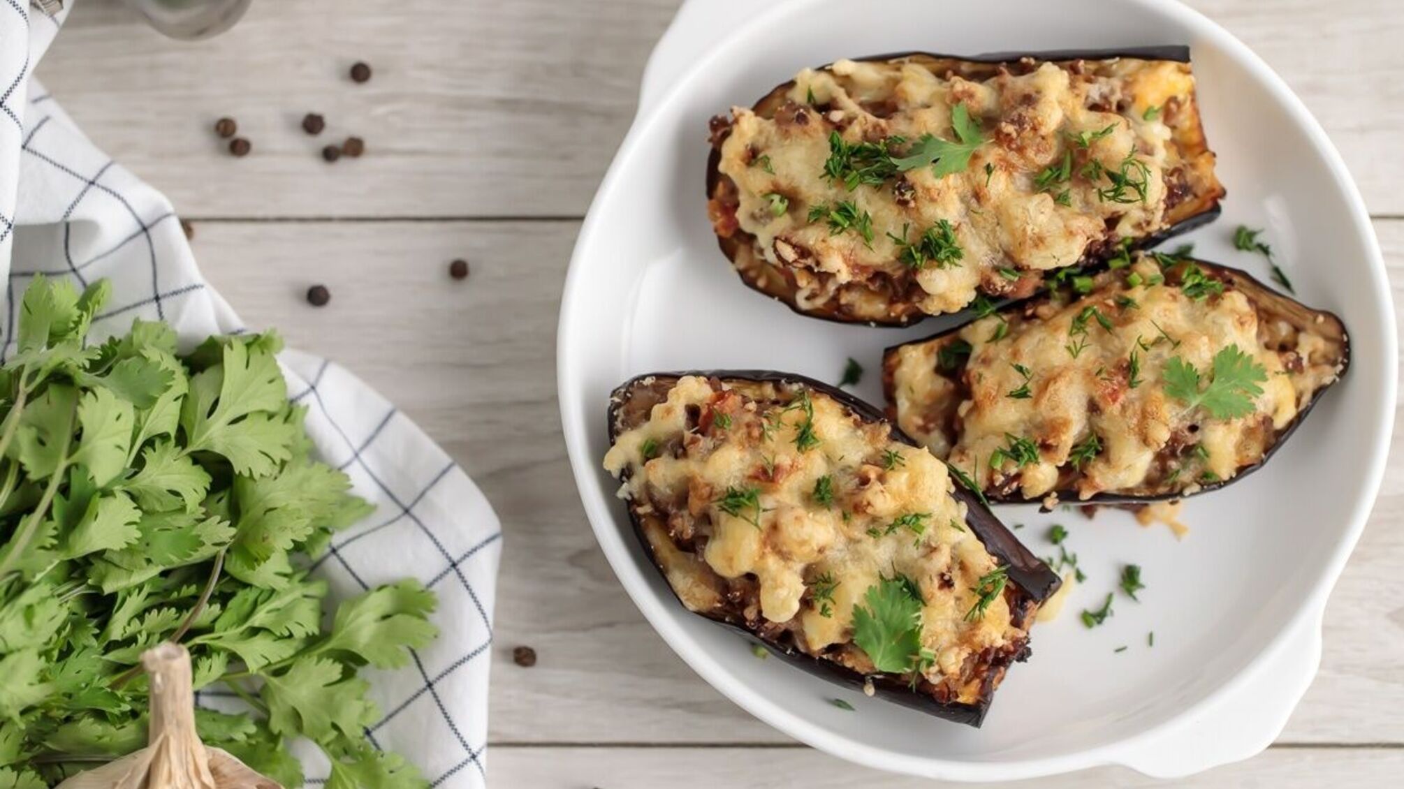 Быстрая и вкусная закуска: рецепт фаршированных баклажанов