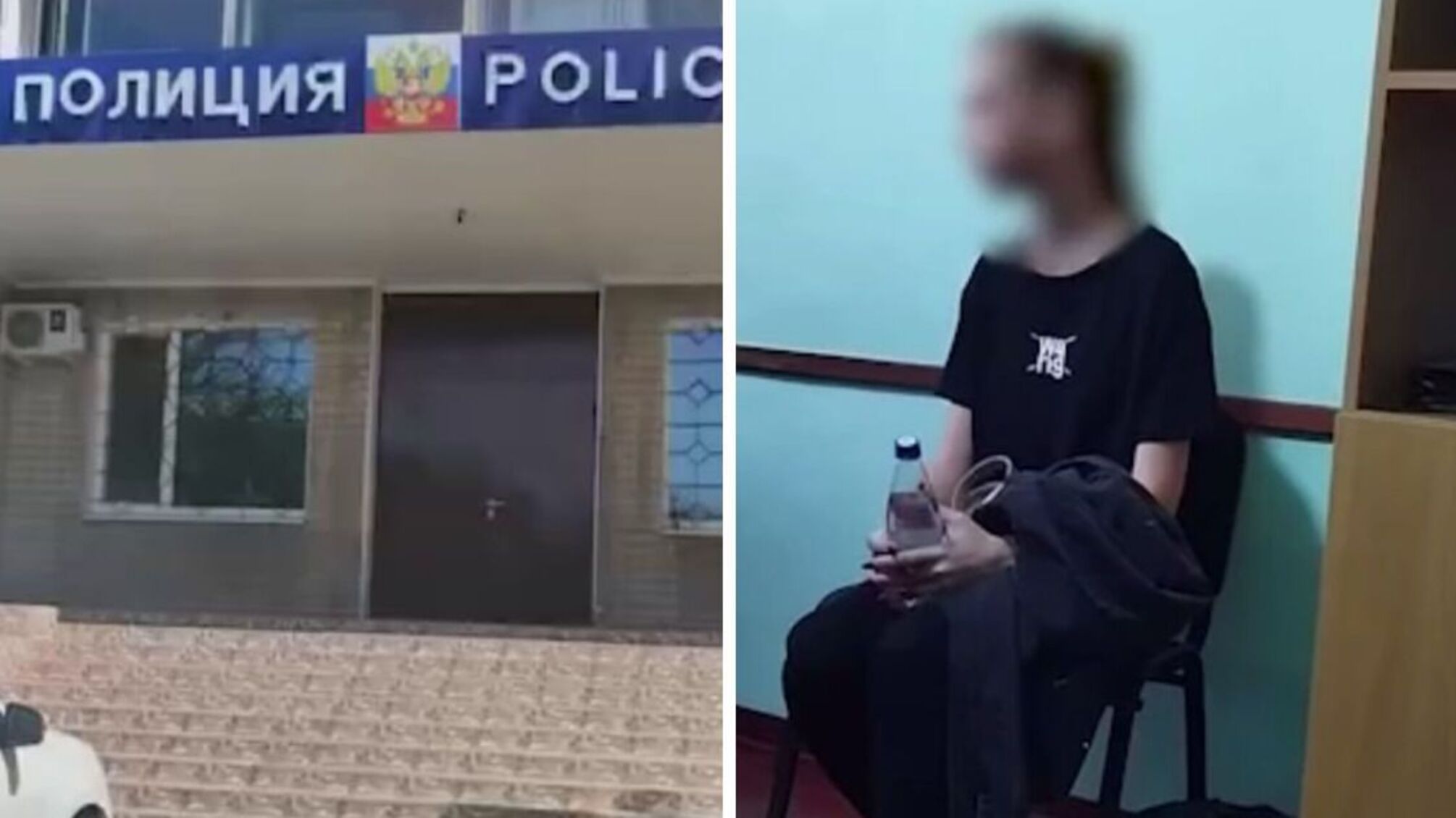 На территории оккупированного Запорожья 19-летняя девушка сорвала флаг рф с админздания: детали