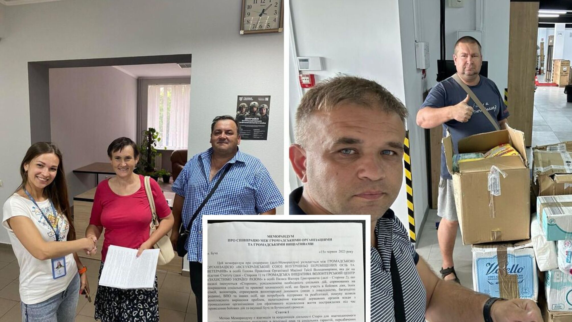 Волонтері зі Львова і Бучі налагодили взаємодію для допомоги ВПО