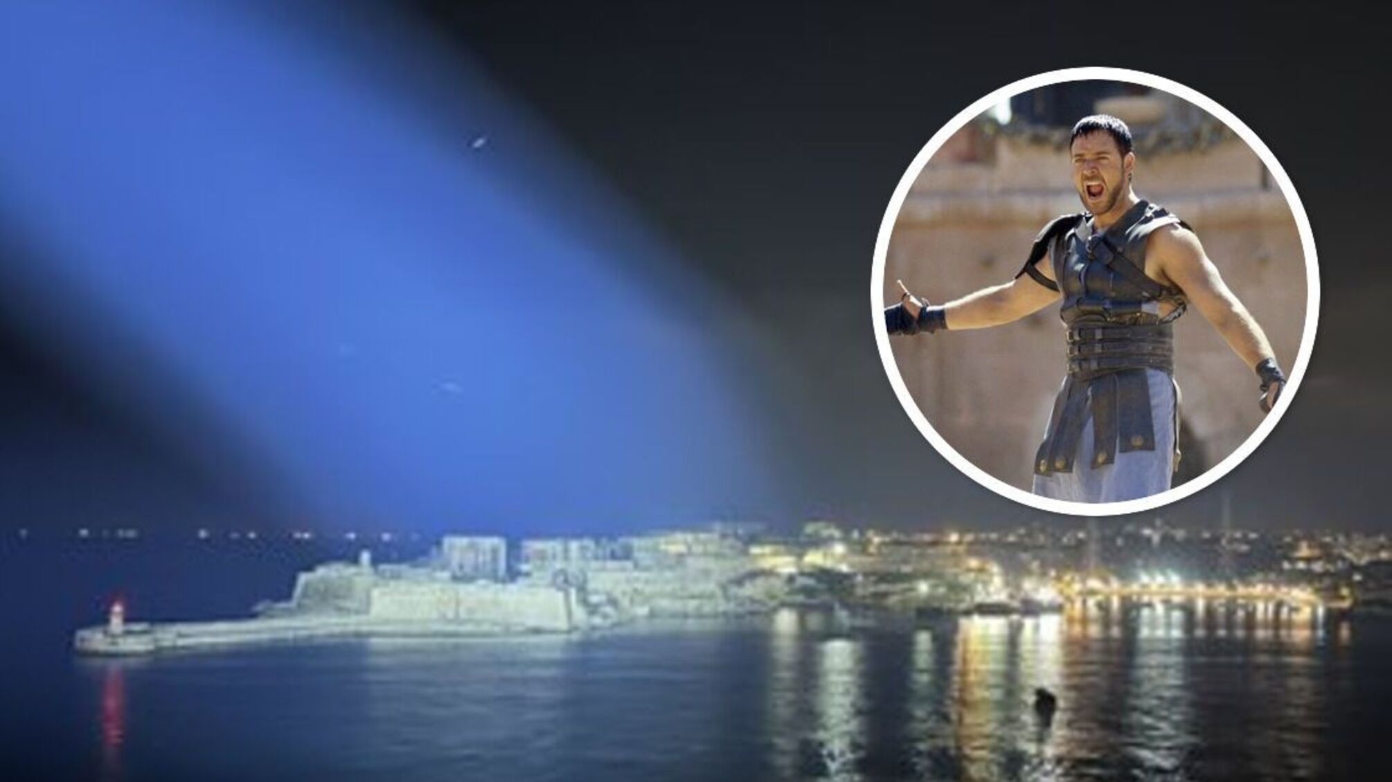 Для съемок продолжения 'Гладиатора' на острове Мальта построили гигантский Колизей (фото)