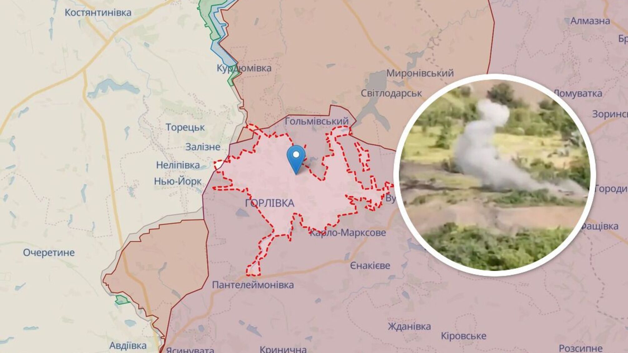 Бійці ССО знищили кулеметний розрахунок рф в окупованій Горлівці