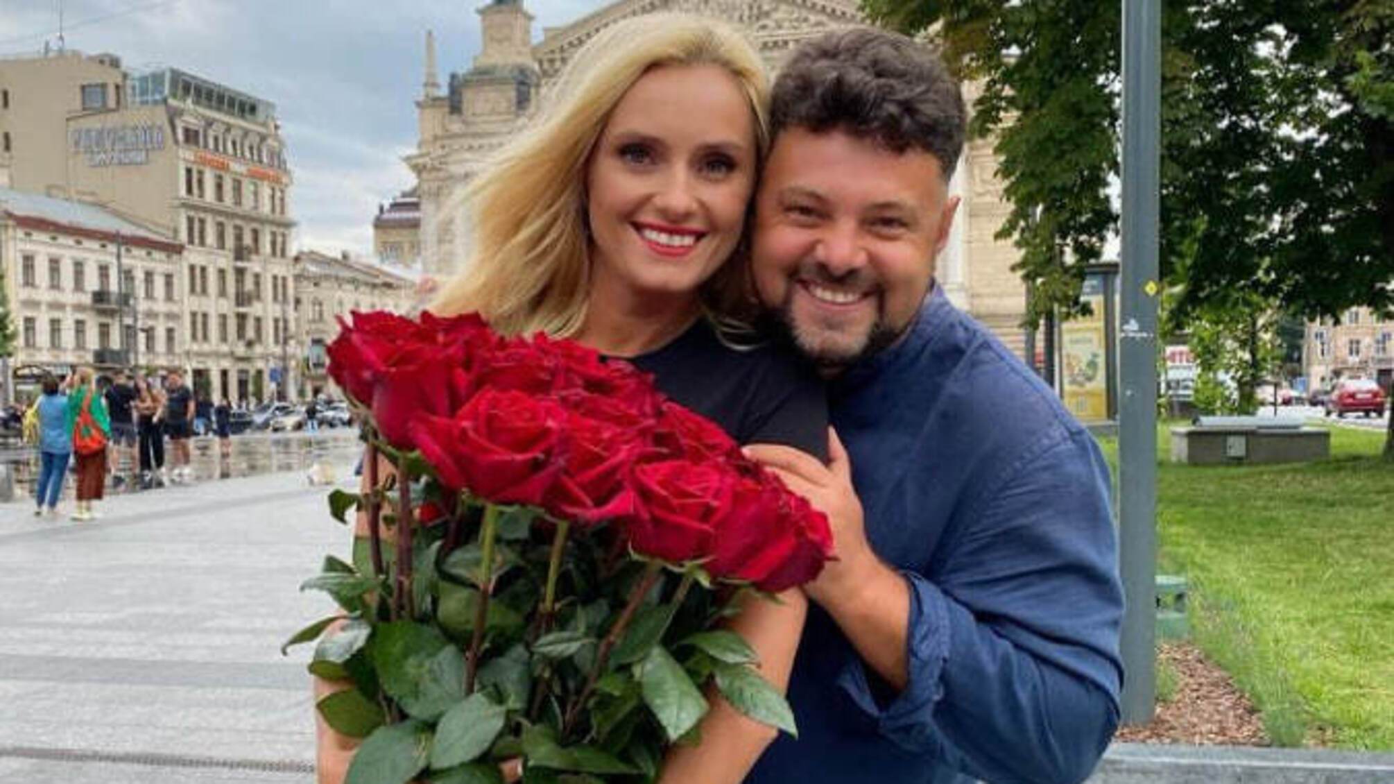 Ірина Федишин із чоловіком