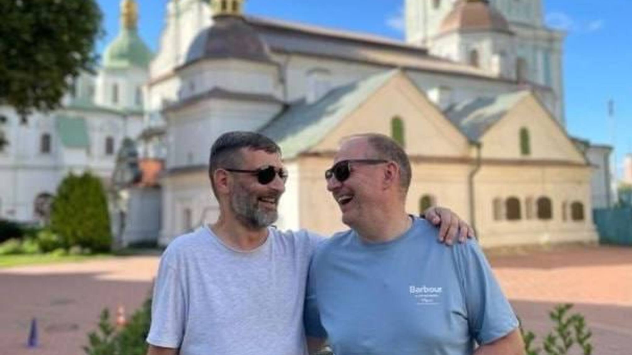 Кевін Костнер та Михайло Діанов