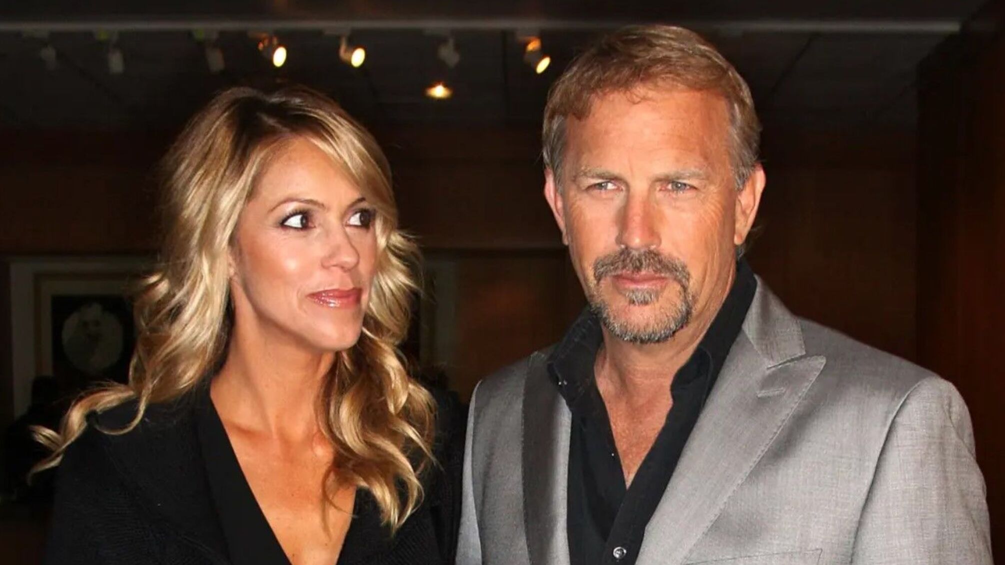 Кевін Костнер та його майбутня ексдружина Крістін Браумгартнер