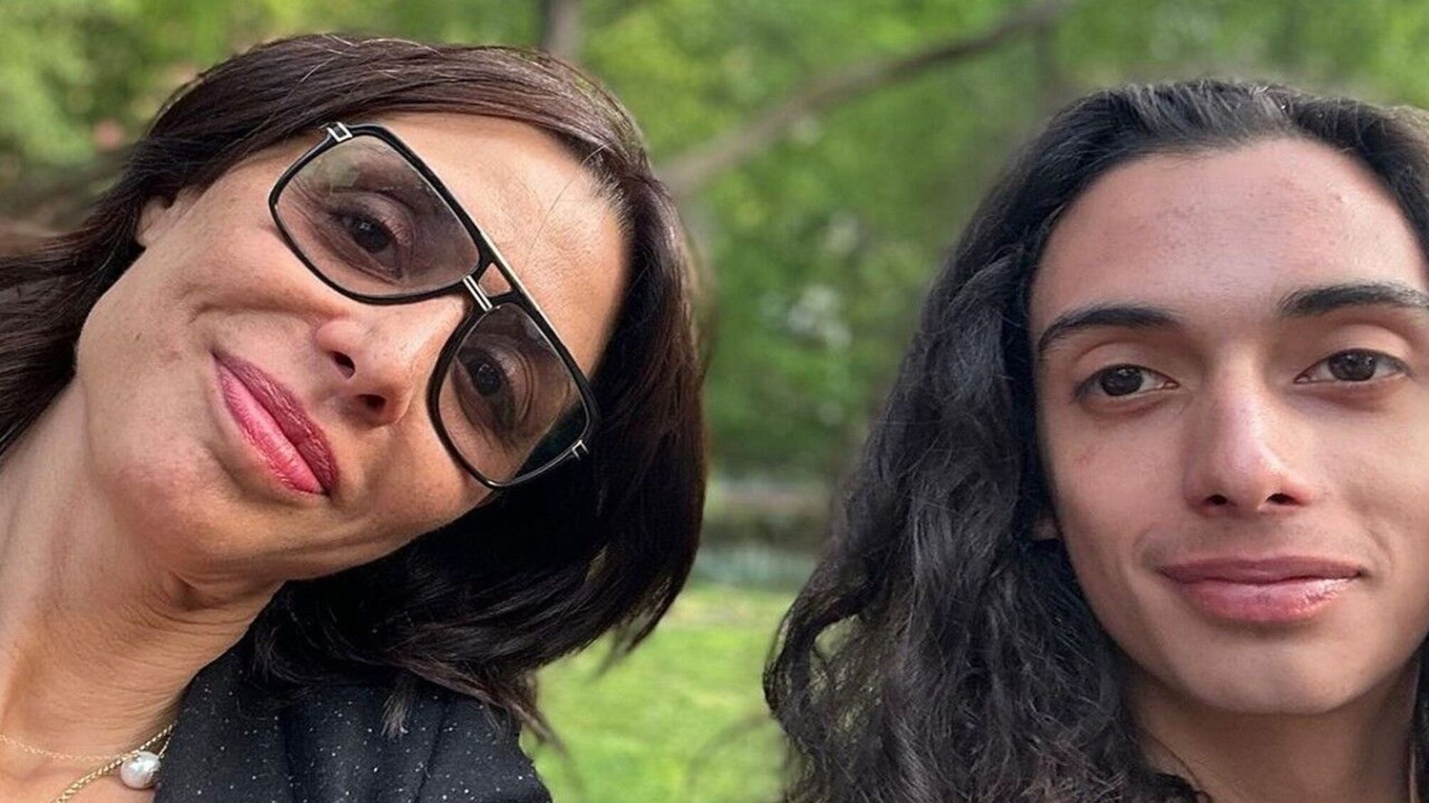 Дрена Де Ніро із сином Леандро