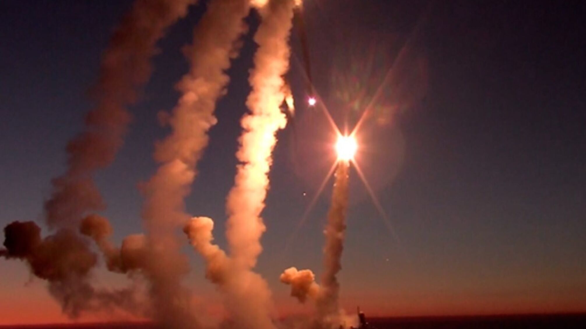 Крилаті ракети 'Калібр' армії рф