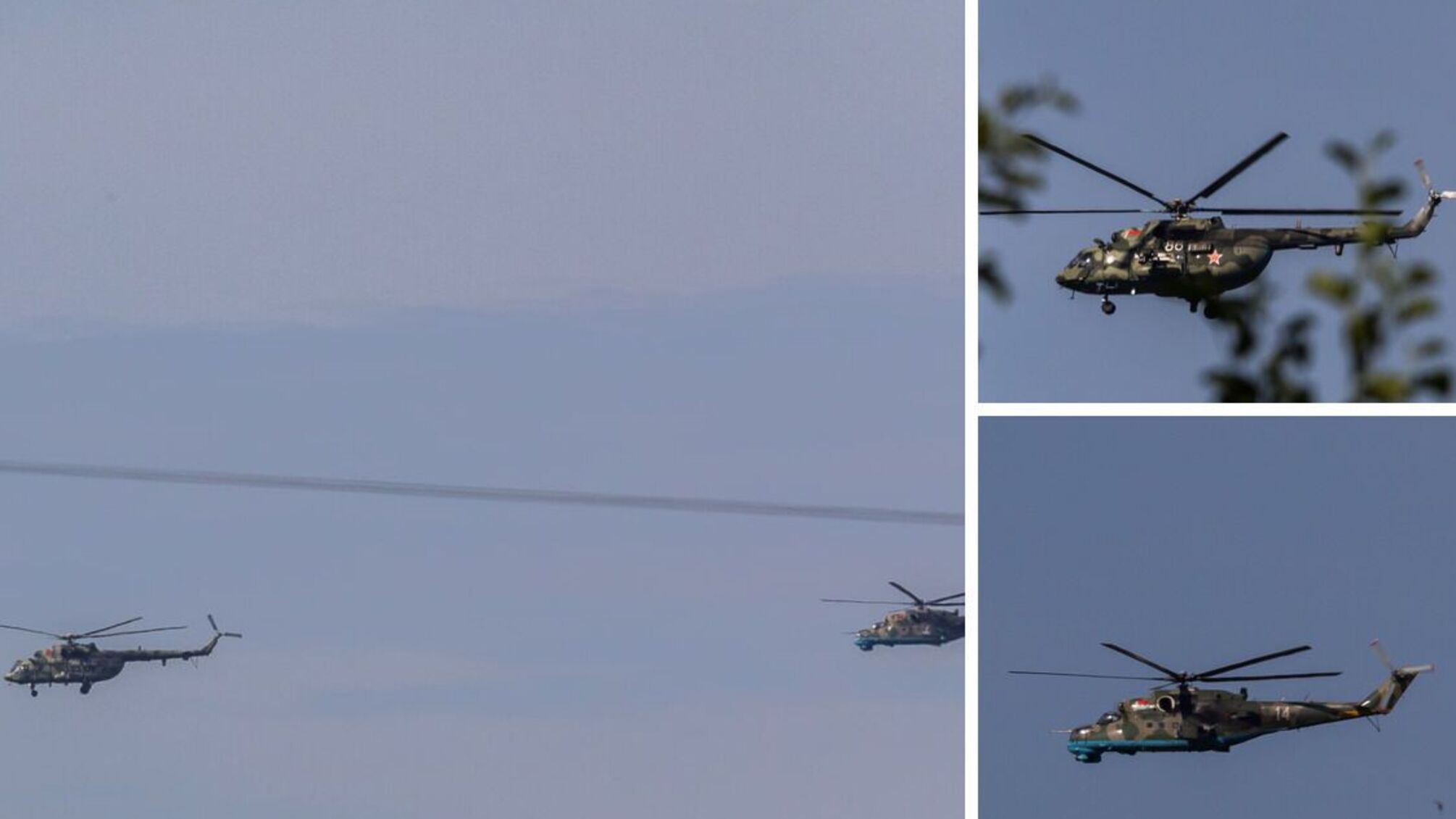 Білоруські гелікоптери порушили повітряний простір Польщі 