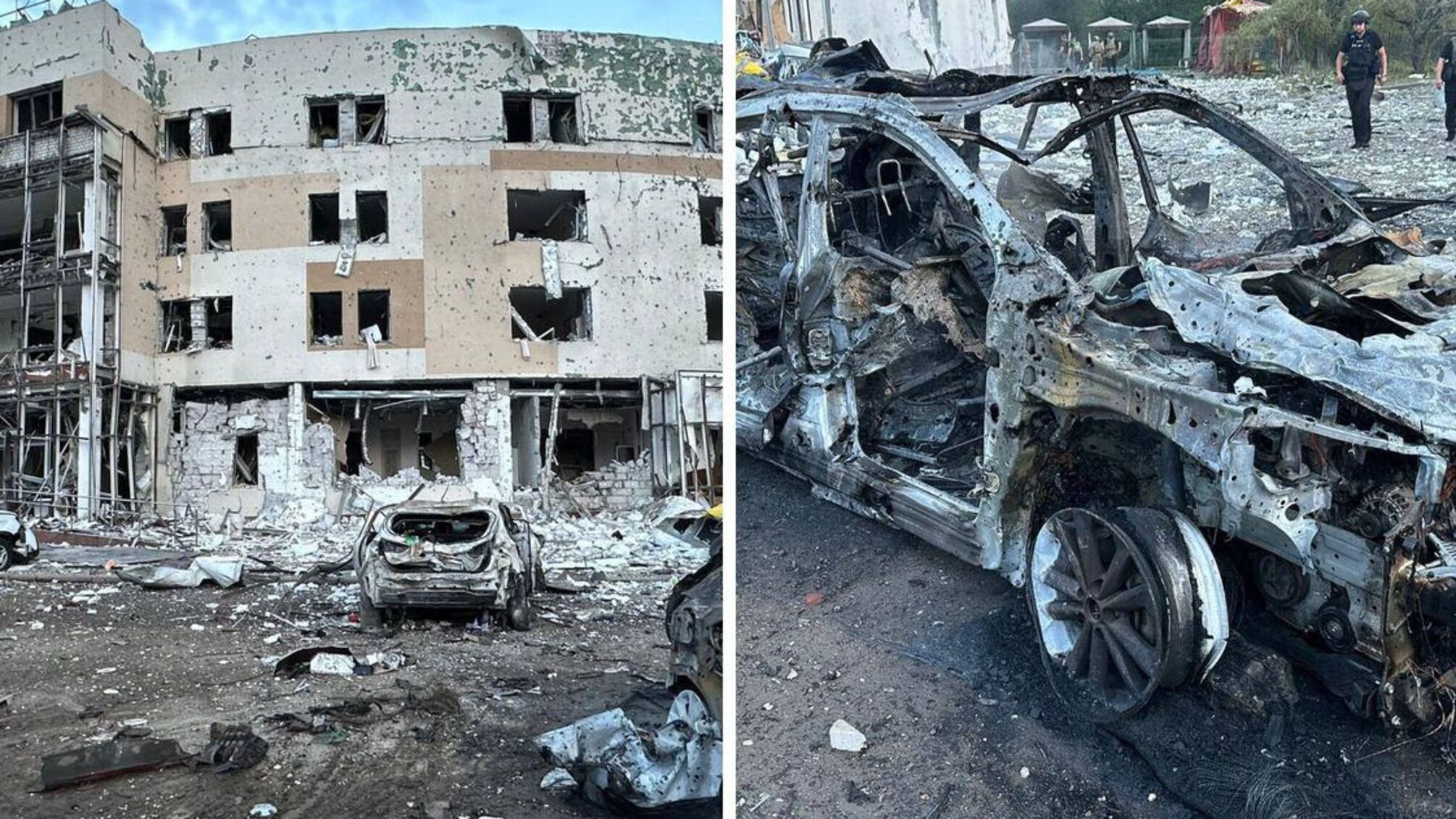 обстрел Запорожья