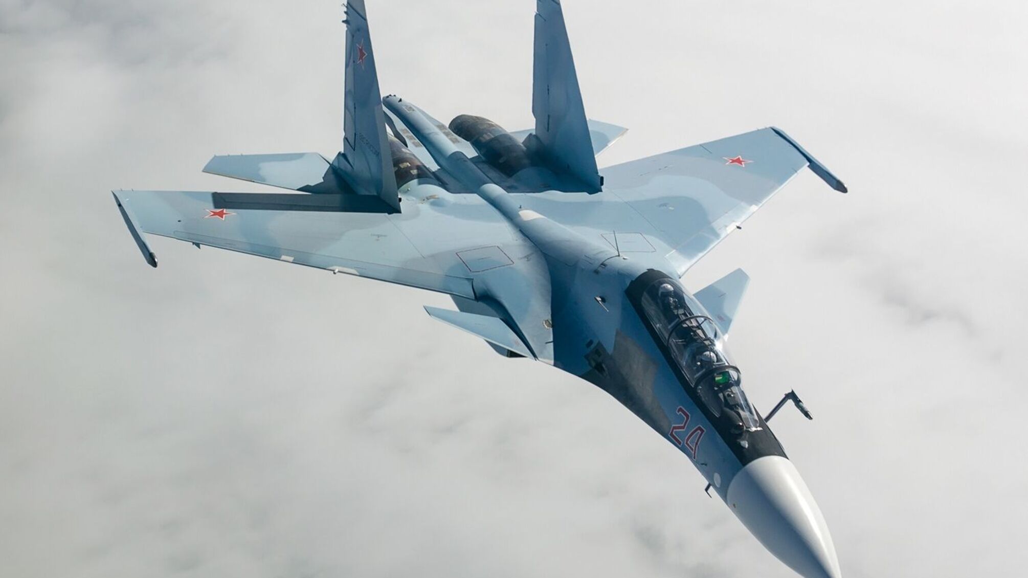 Российский истребитель Су-30