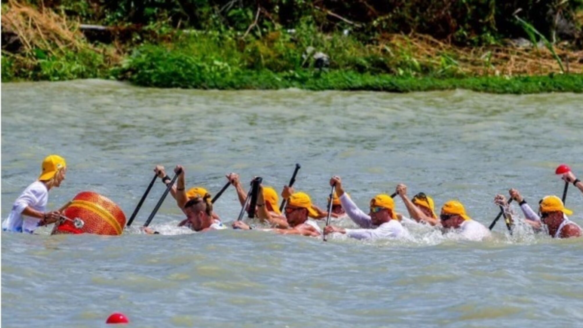 Украинцы справились с тяжелыми условиями во время соревнований