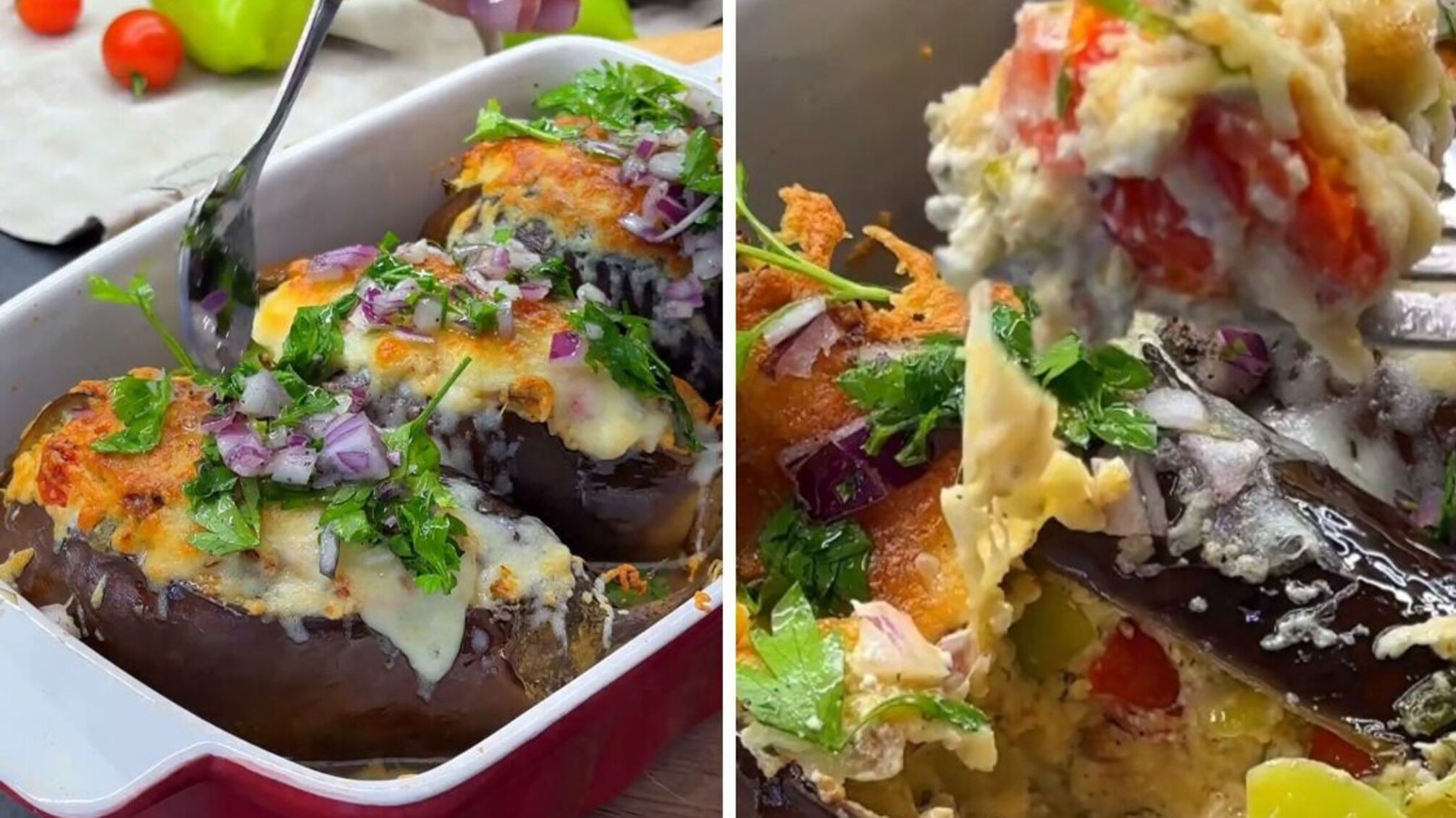 Рецепт фаршированих баклажанів