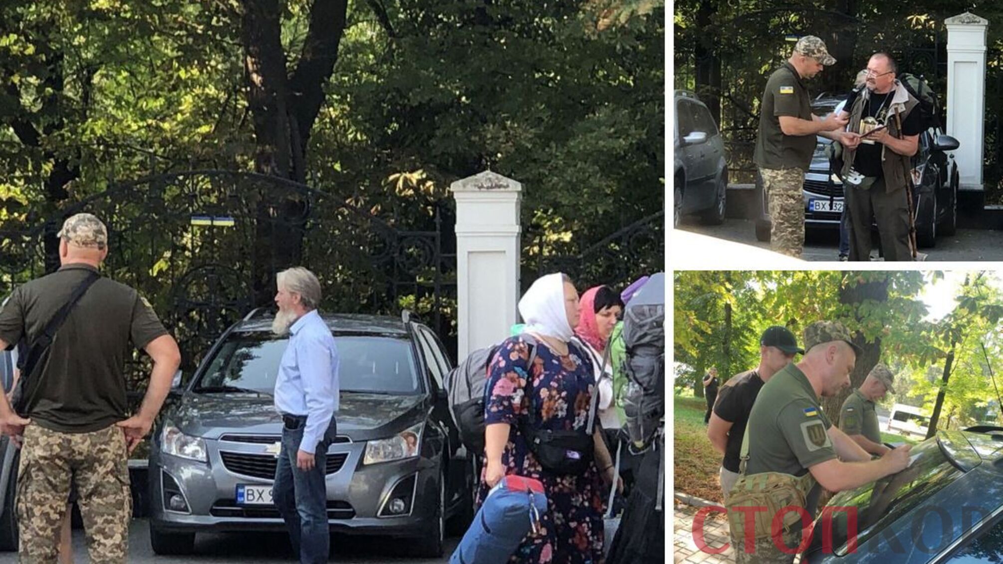 У Кам'янець-Подільському на Хмельниччині вручають повістки під час участі в хресній ході до Почаєва