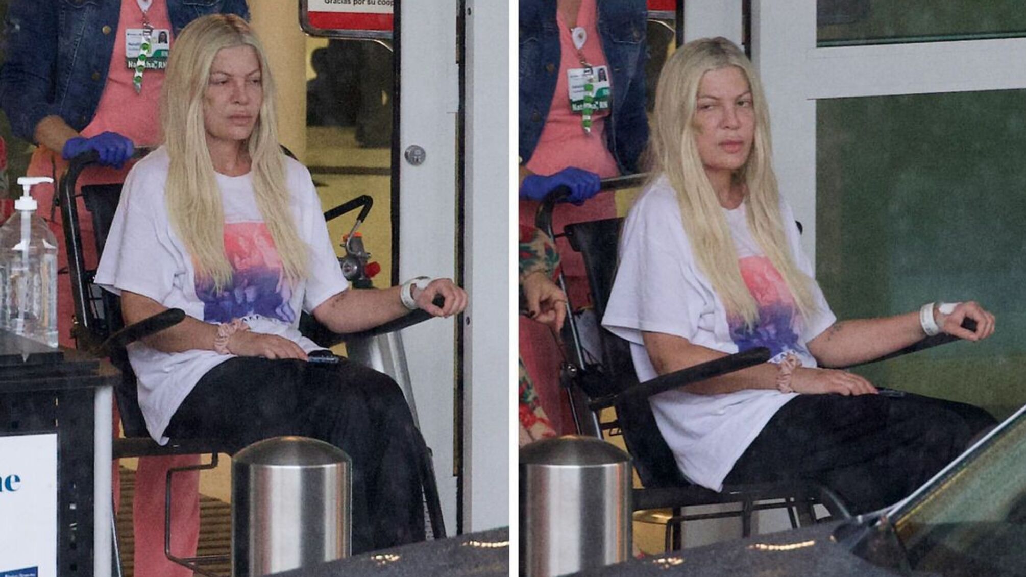 Тори Спеллинг выписали из больницы