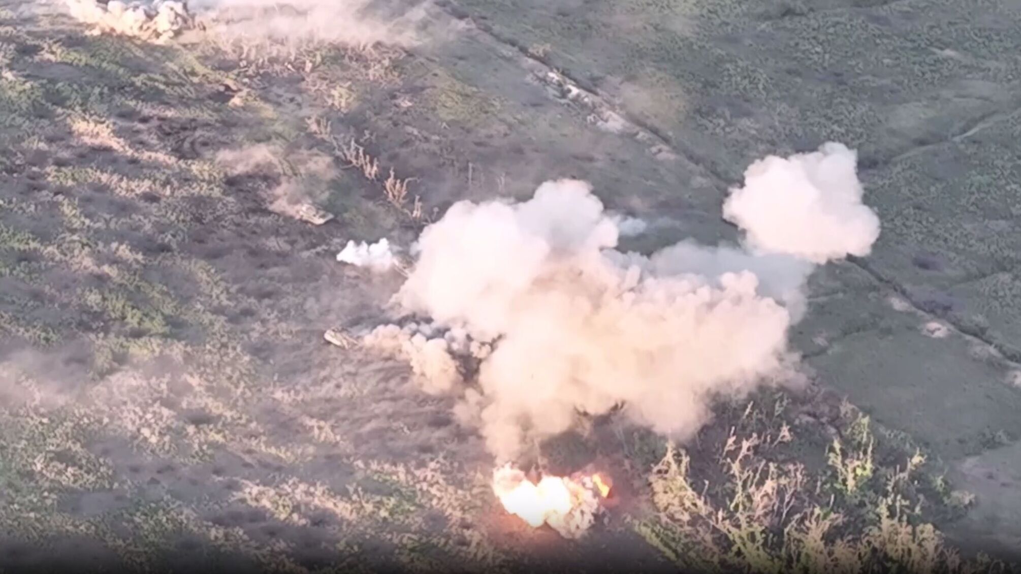 4 бригада Нацгардии уничтожила колонну танков и БМП в Клещиевке под Бахмутом Донецкой области