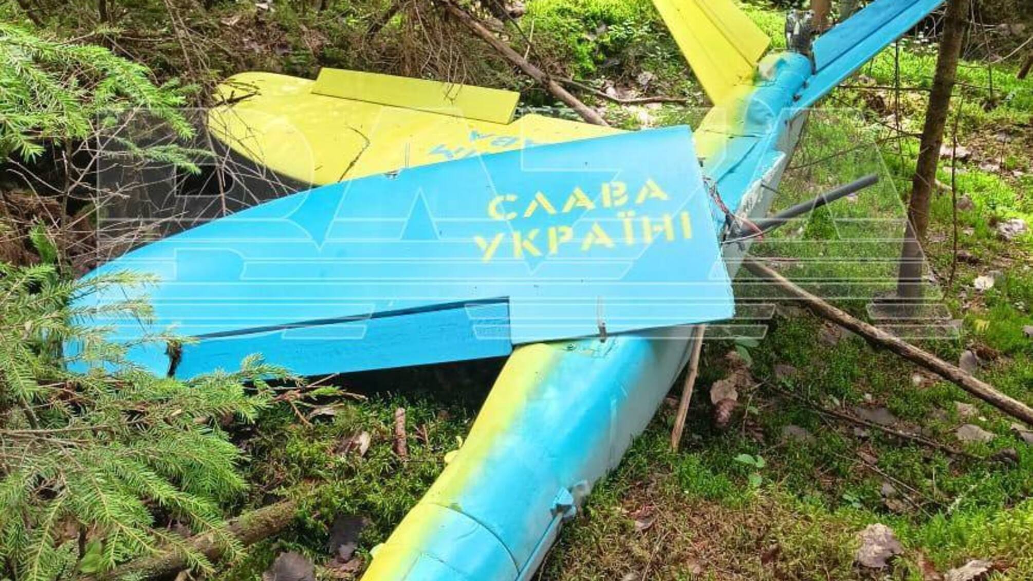 У Тверській області росії знайшли безпілотник з написом 'Слава Україні'