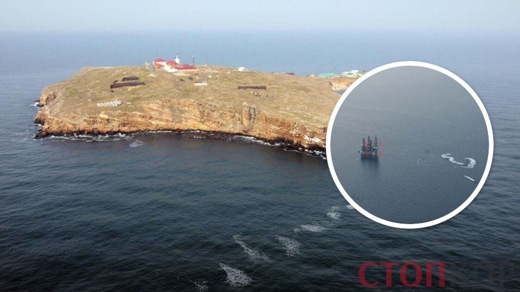 У Чорному морі поблизу острова Зміїний  Сили безпеки й оборони підбили російський літак