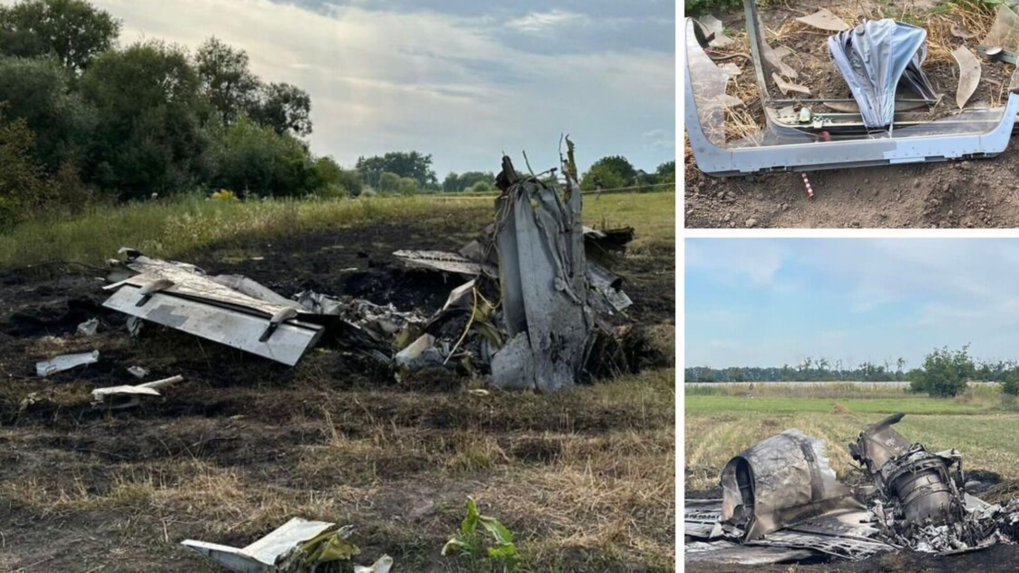 Авіатроща на Житомирщині: слідство має три версії причини трагедії