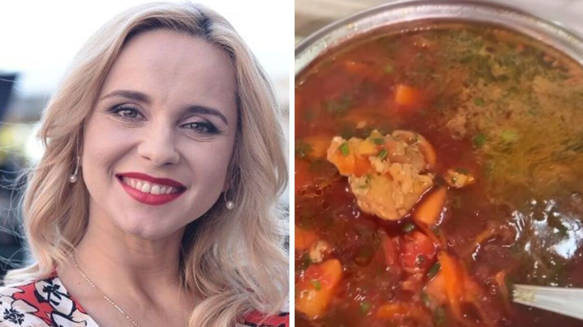 Лилия Ребрик похвасталась своим борщом