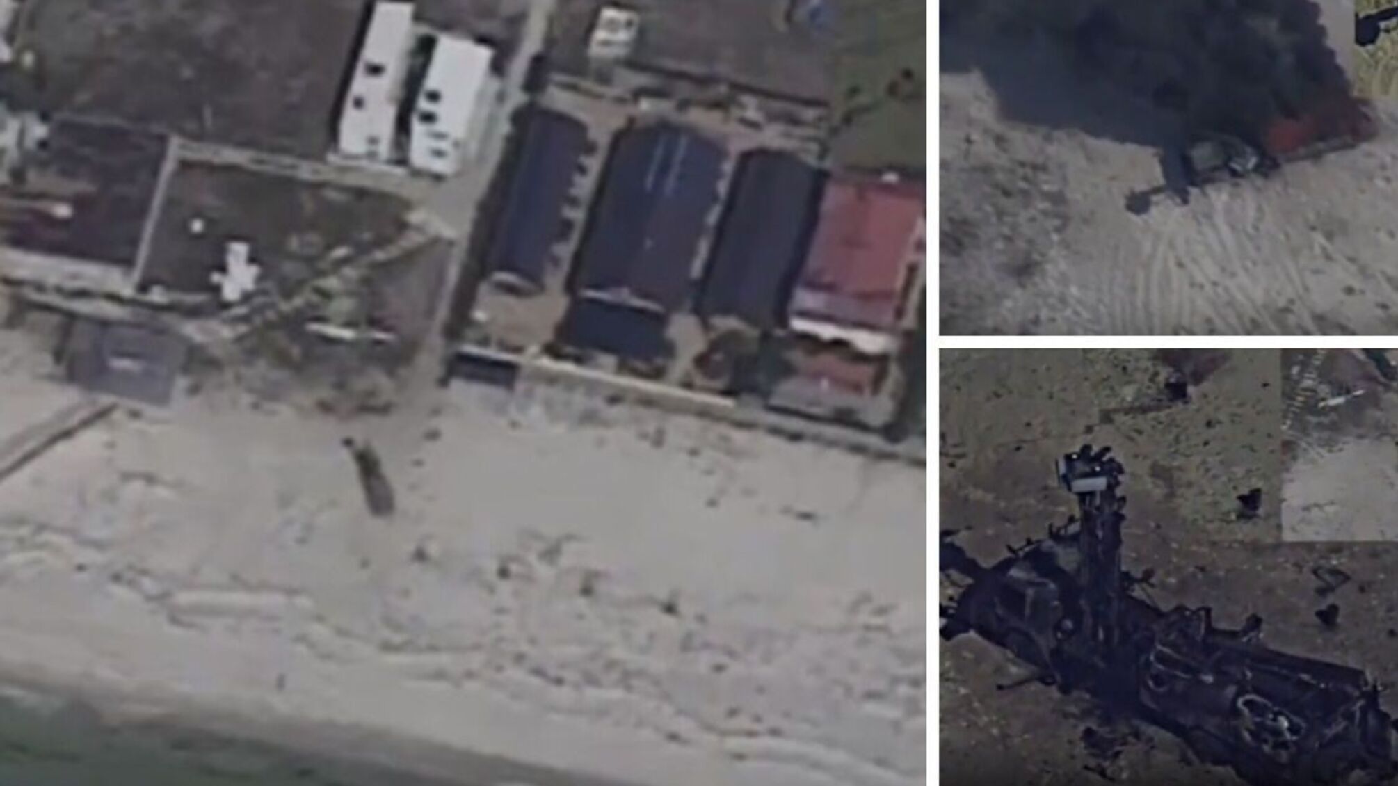 Знищена дорога техніка ворога