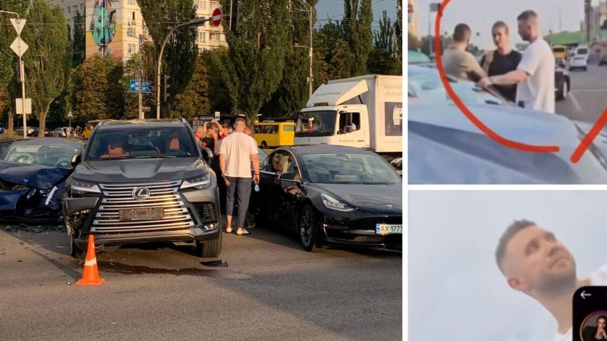 'Ексхолостяк' Михайло Заливако був на місці ДТП у Києві за участі Дарії Квіткової