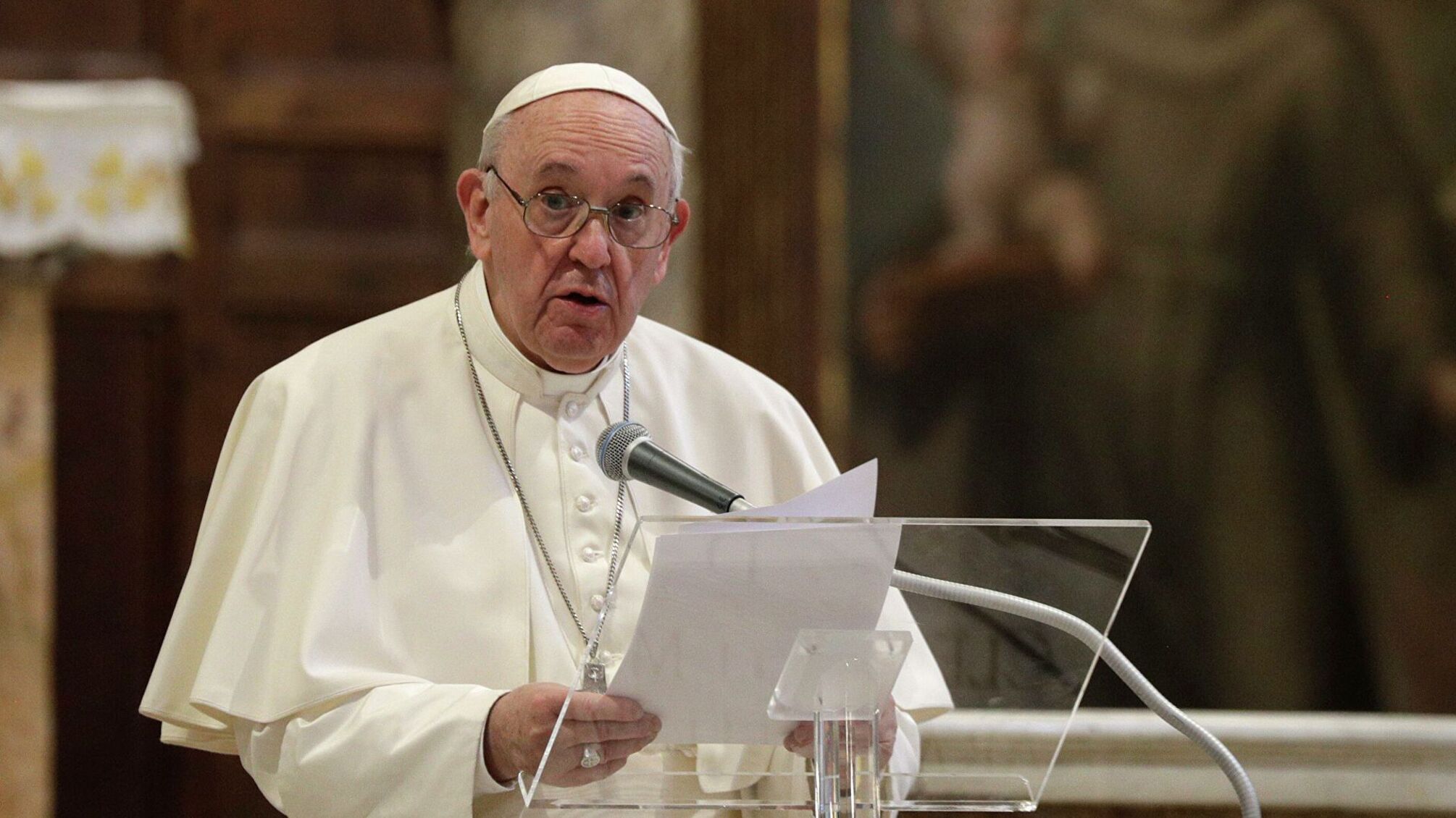 'Ви – нащадки великої росії': Ватикан намагається виправдати слова Папи Римського 