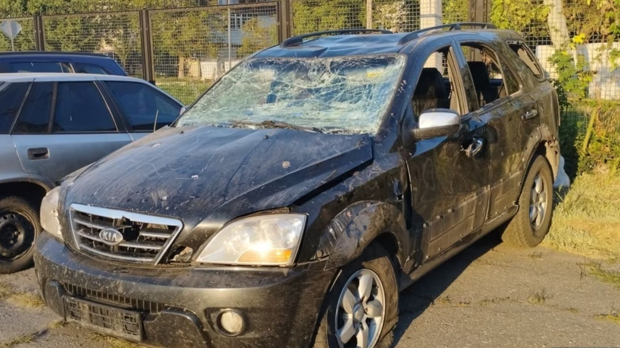 Знімальна група 'Радіо Свобода' потрапила під російський ракетний обстріл на Донеччині