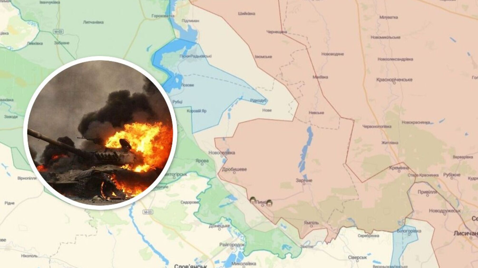 Бої за Новоселівське: окупанти захопили дві вулиці, ЗСУ знищили групу танків рф, – DeepState