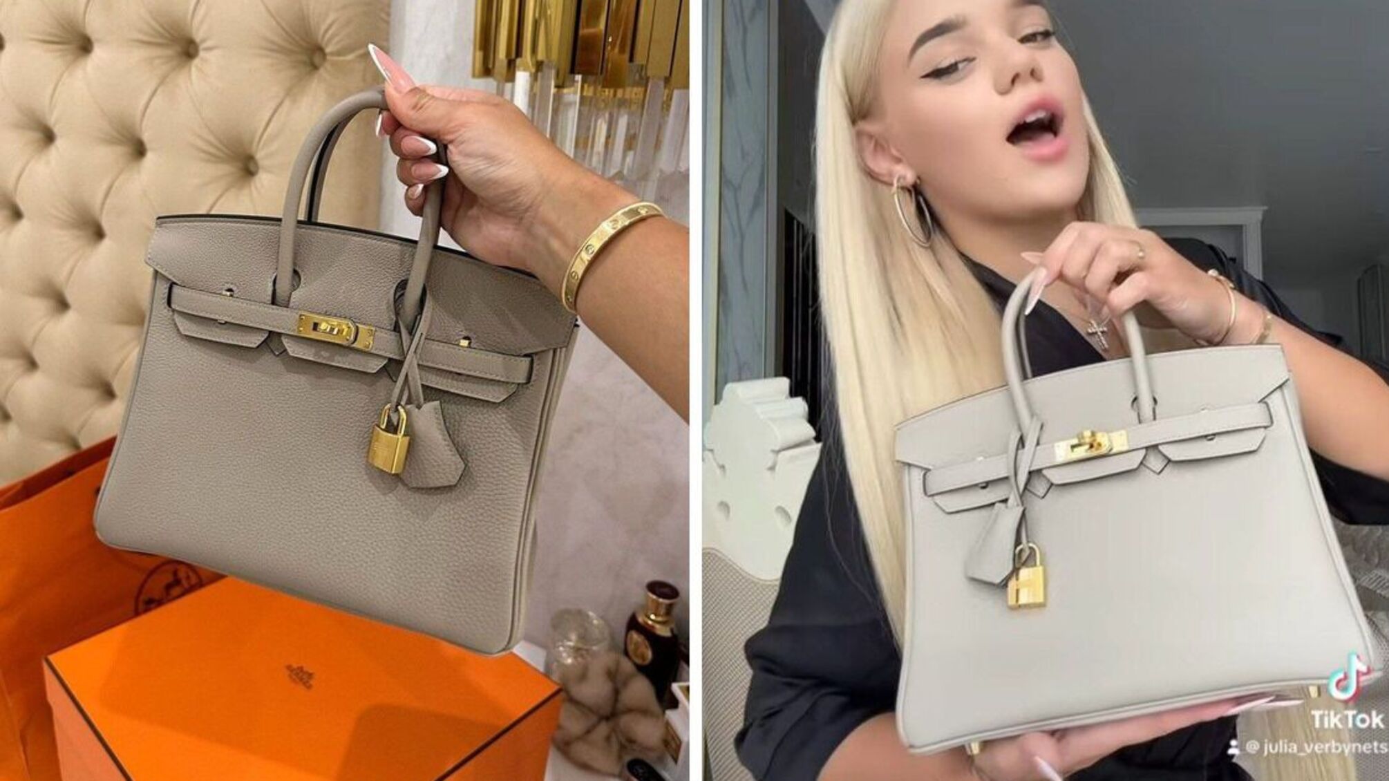 Верба купила нову сумку Біркін