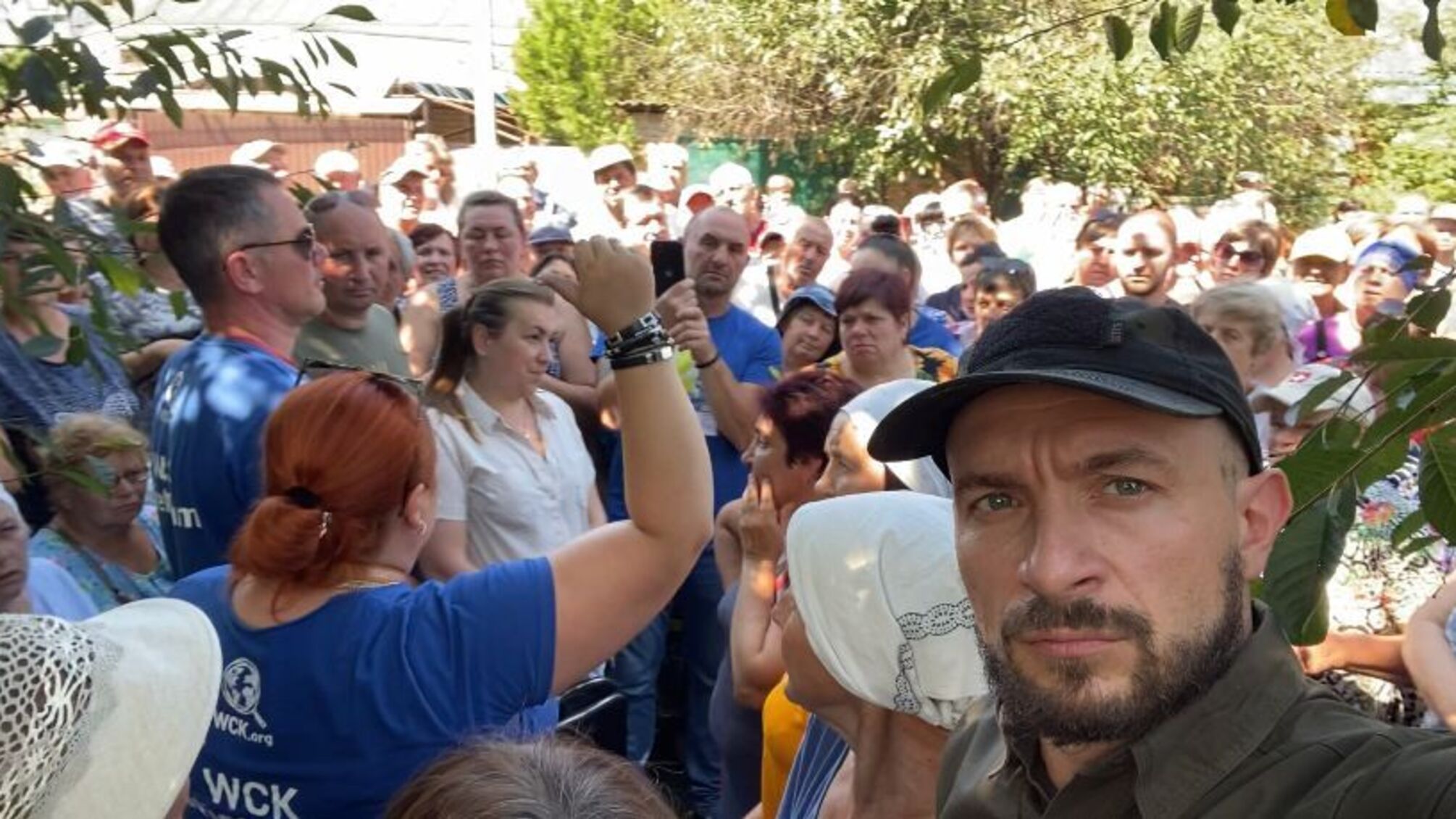 В Харьковской области волонтеры и активисты встретились с жителями отдаленных поселков