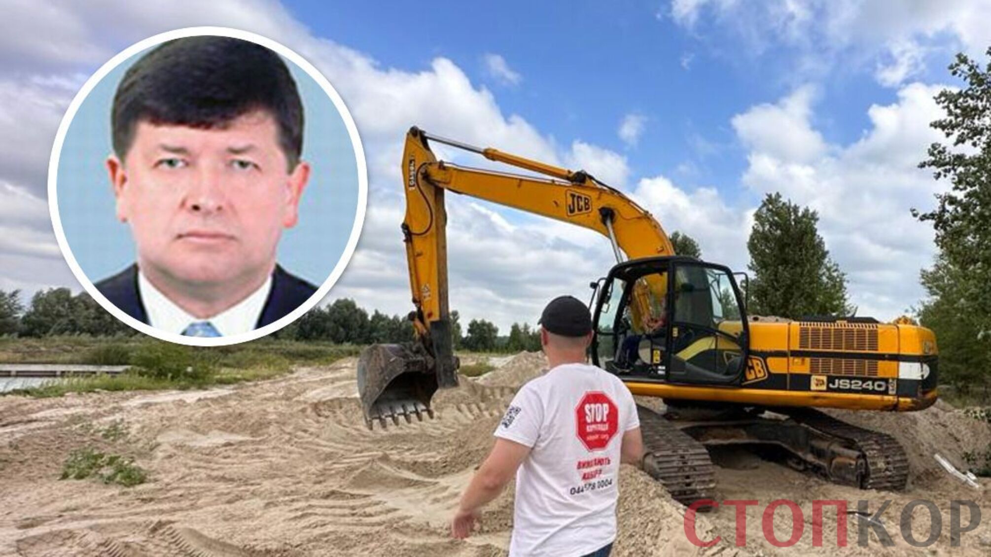 Экс-нардеп Малич вывозит песок с земель водного фонда в Конча-Заспе, – журналист